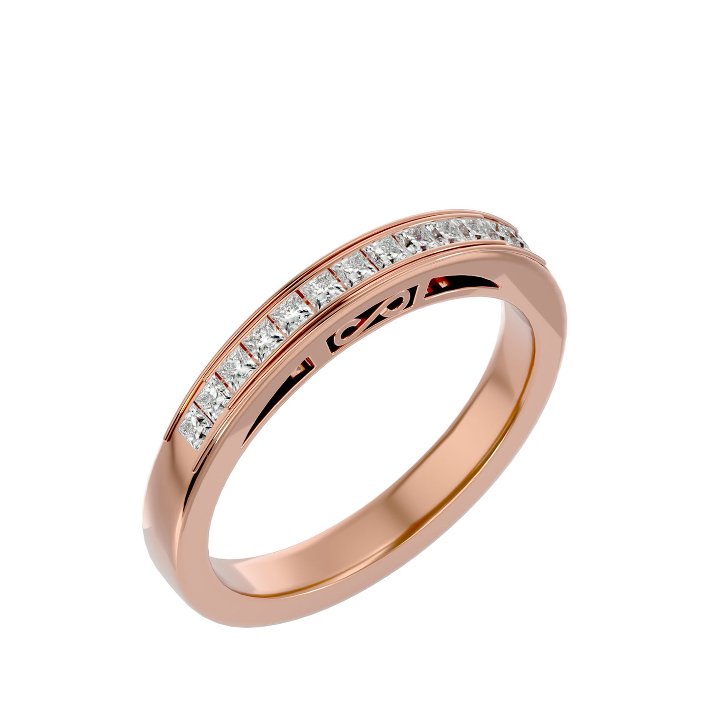 Riley princess diamond ring