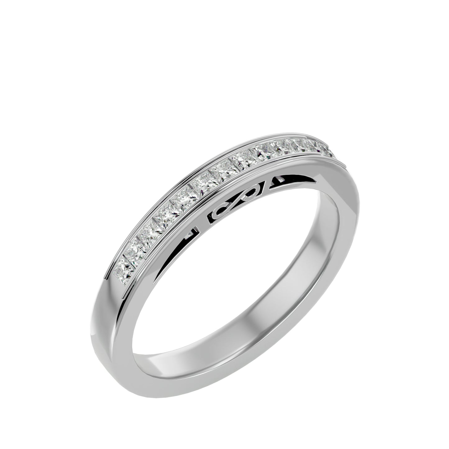 Riley princess diamond ring