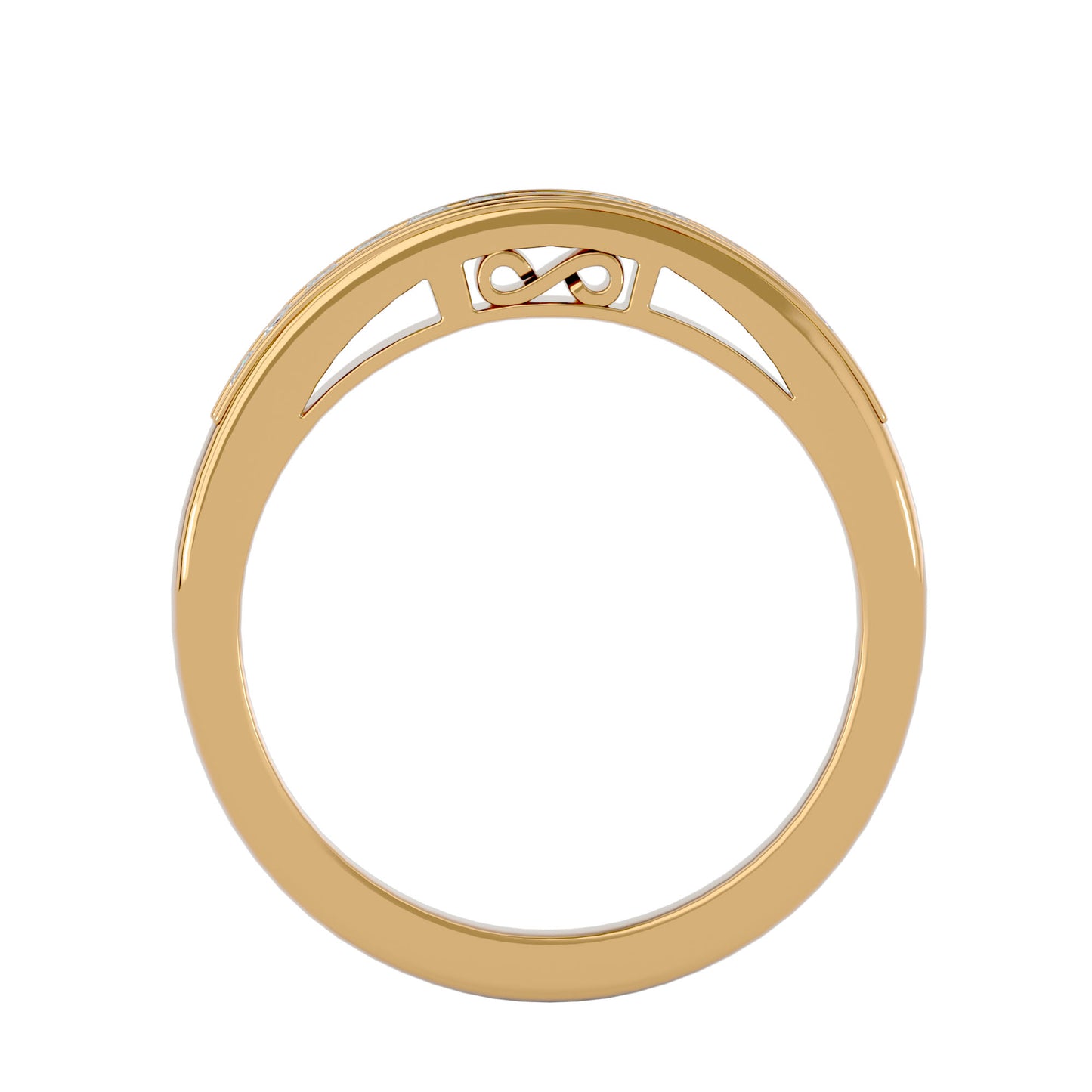 Riley princess diamond ring