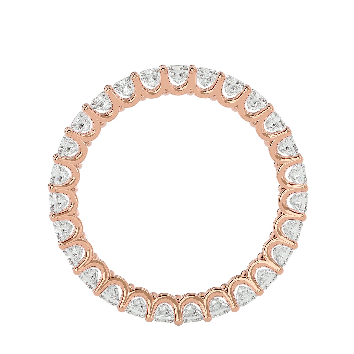 Celestial Princess diamond eternity ring