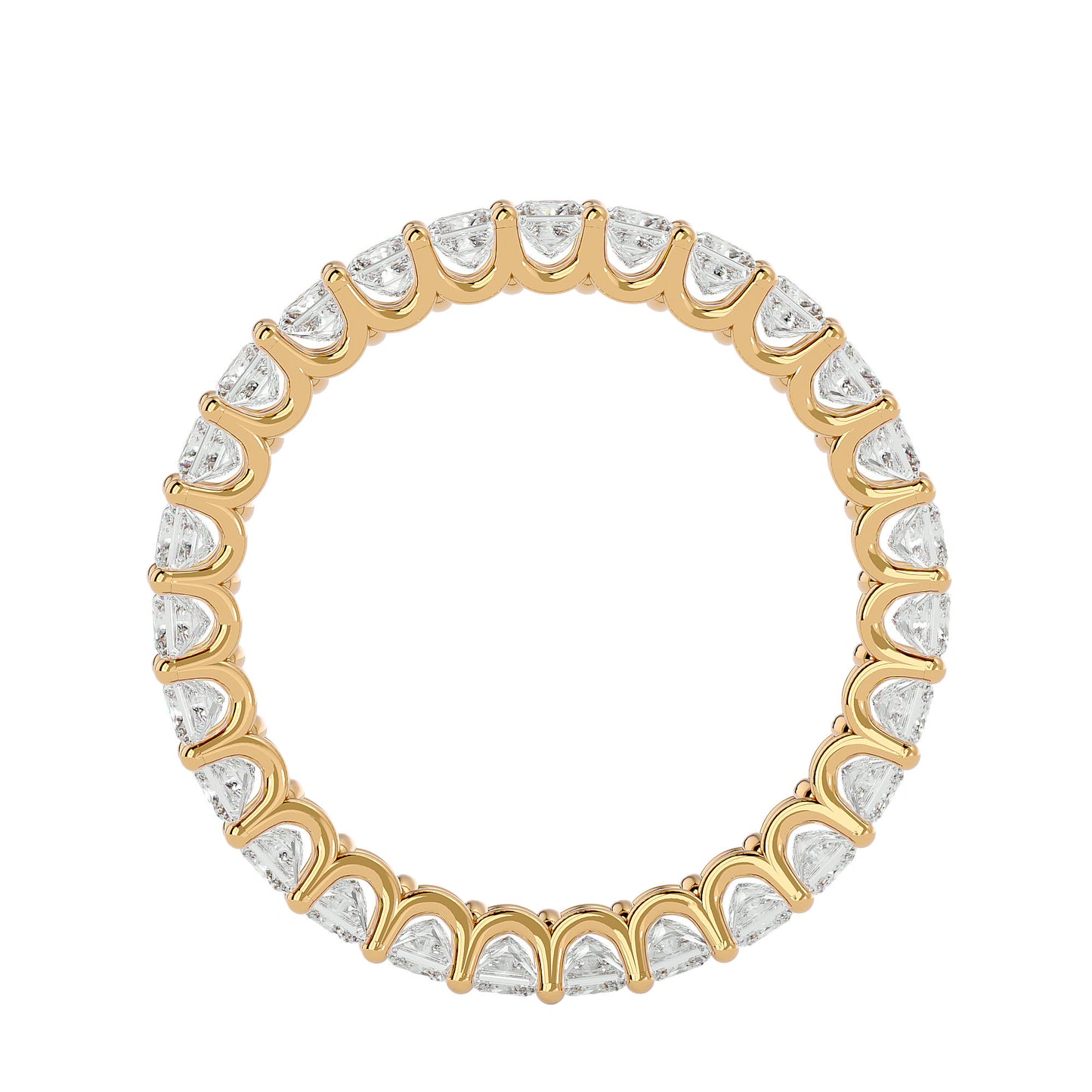 Celestial Princess diamond eternity ring