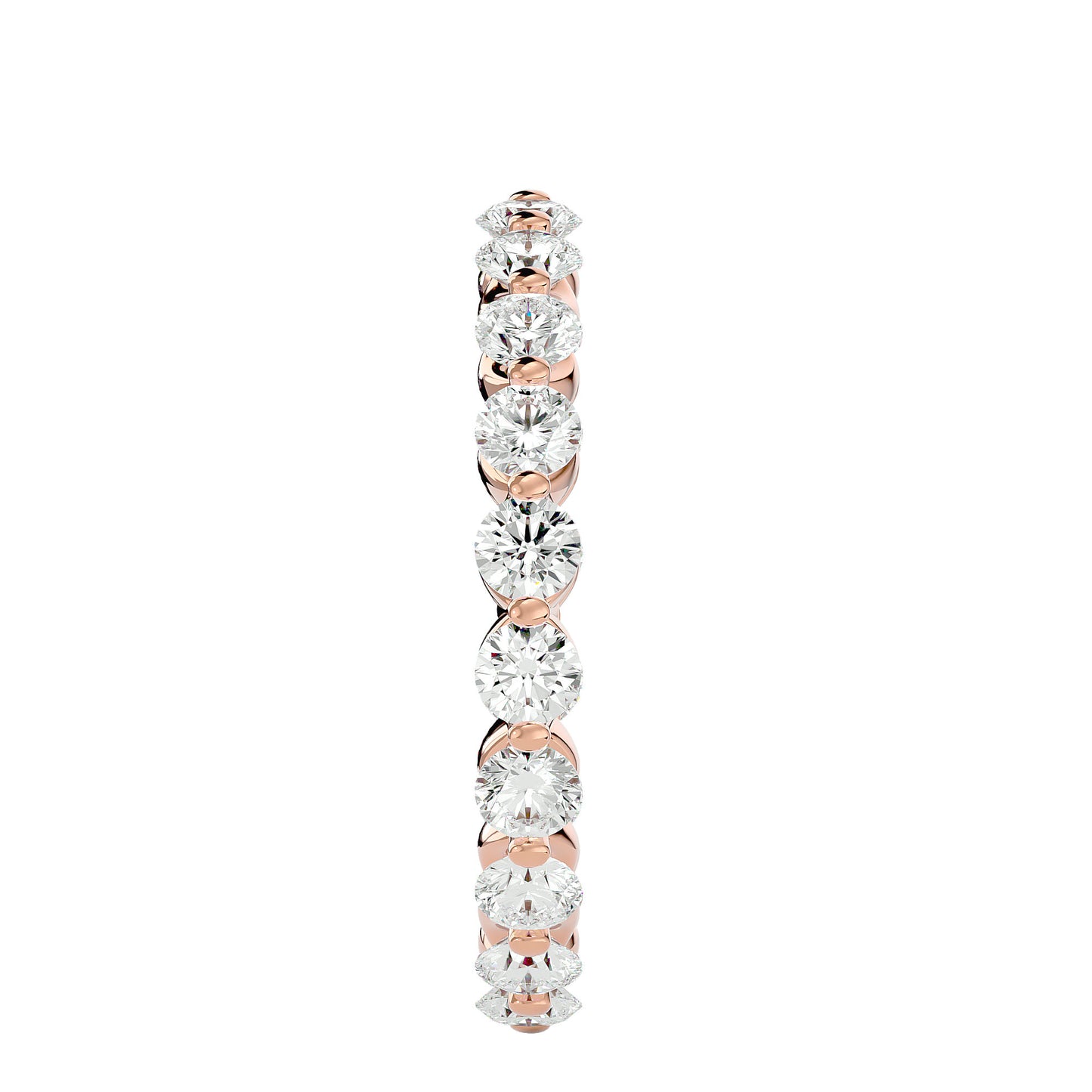 Timeless Harmony diamond eternity ring