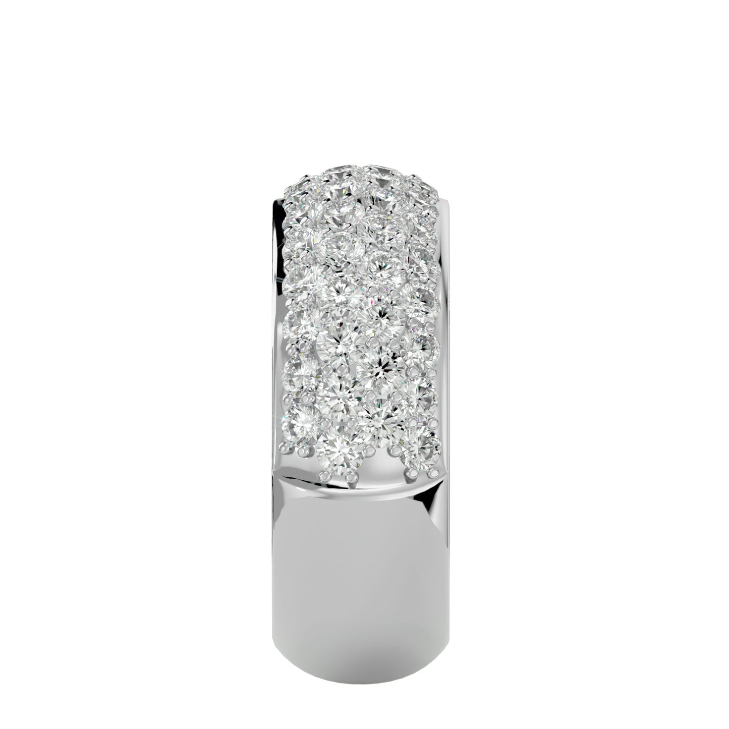 Care four line half eternity diamond ring