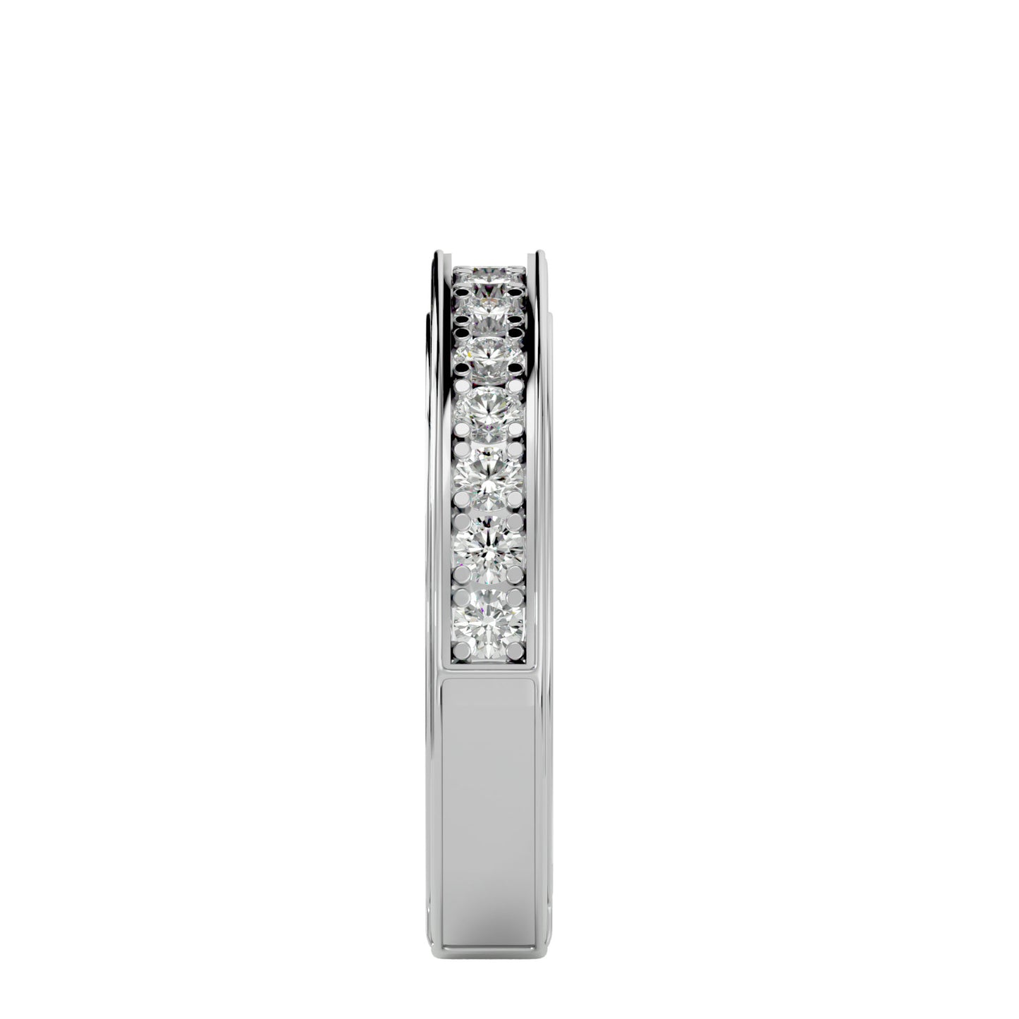Kit bold pave diamond ring