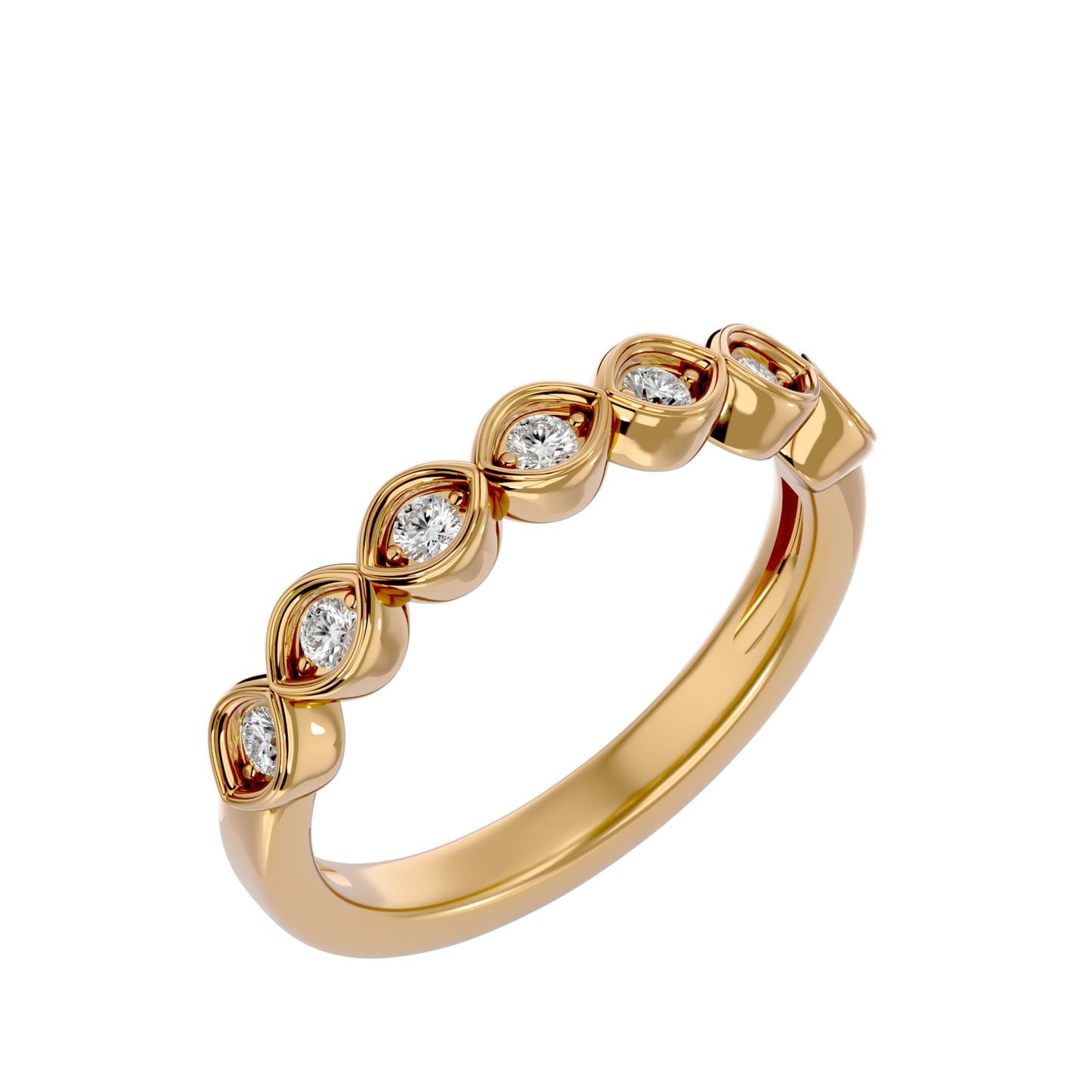 Vintage Bezel diamond ring