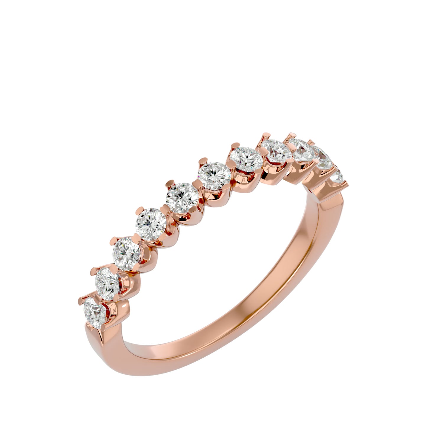 Catherine 11 sstone diamond ring