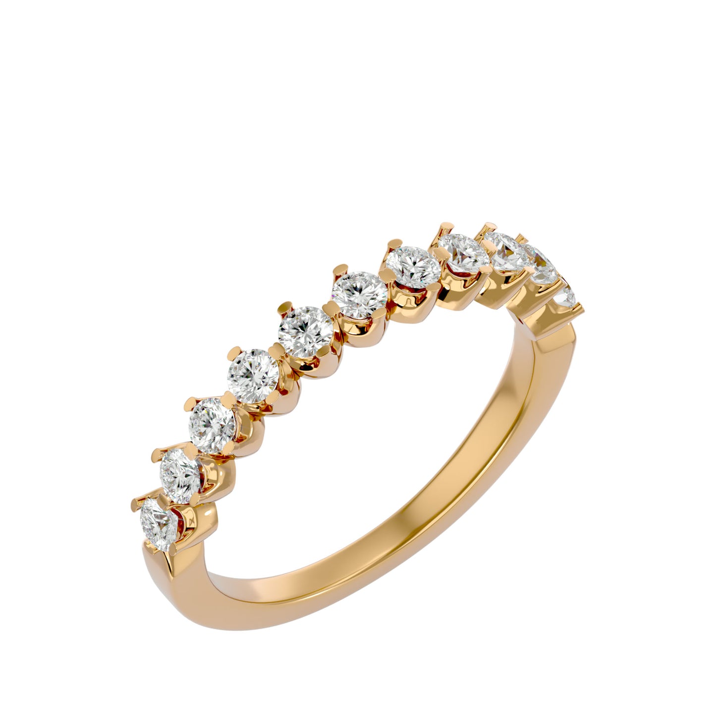 Catherine 11 sstone diamond ring