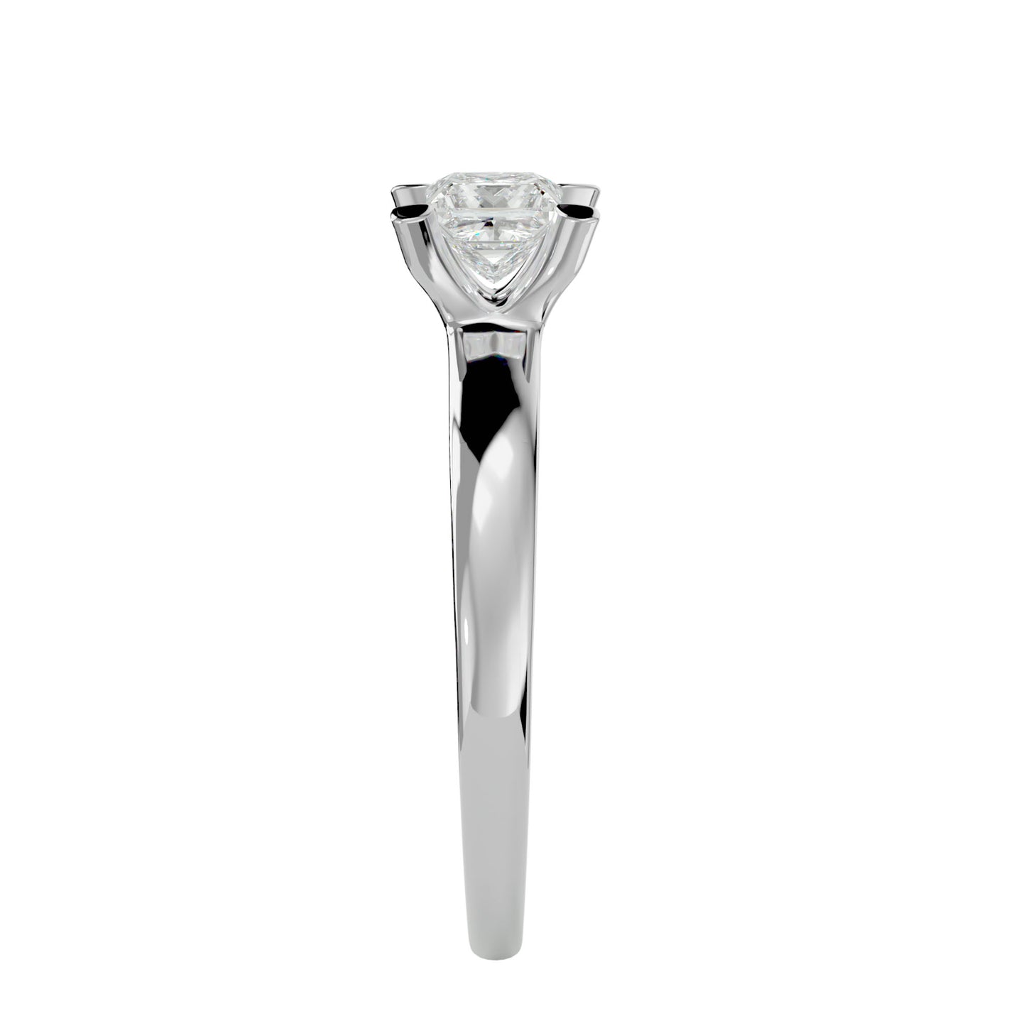 Alysia solitaire diamond engagement ring
