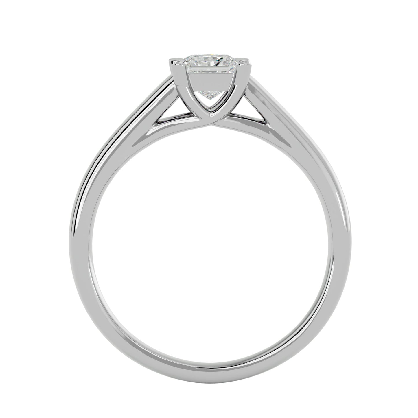 Daniel solitaire diamond engagement ring