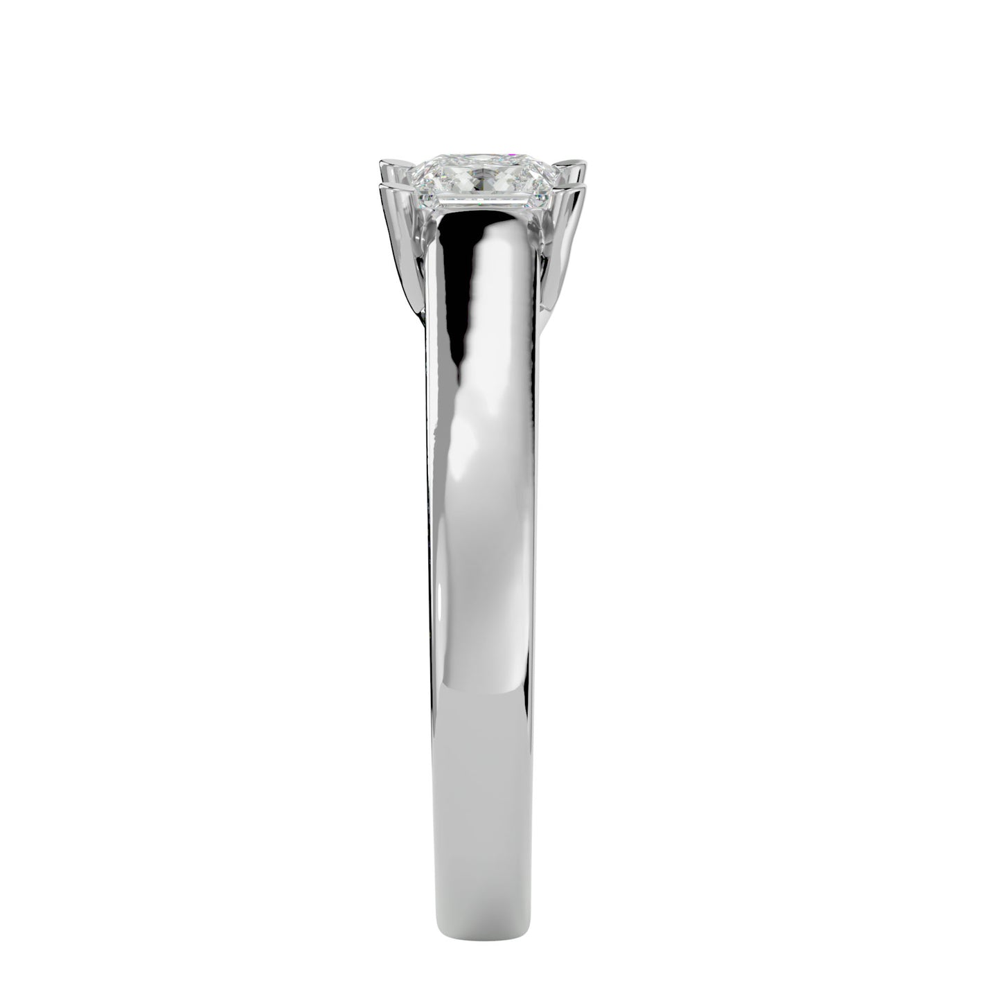 Daniel solitaire diamond engagement ring