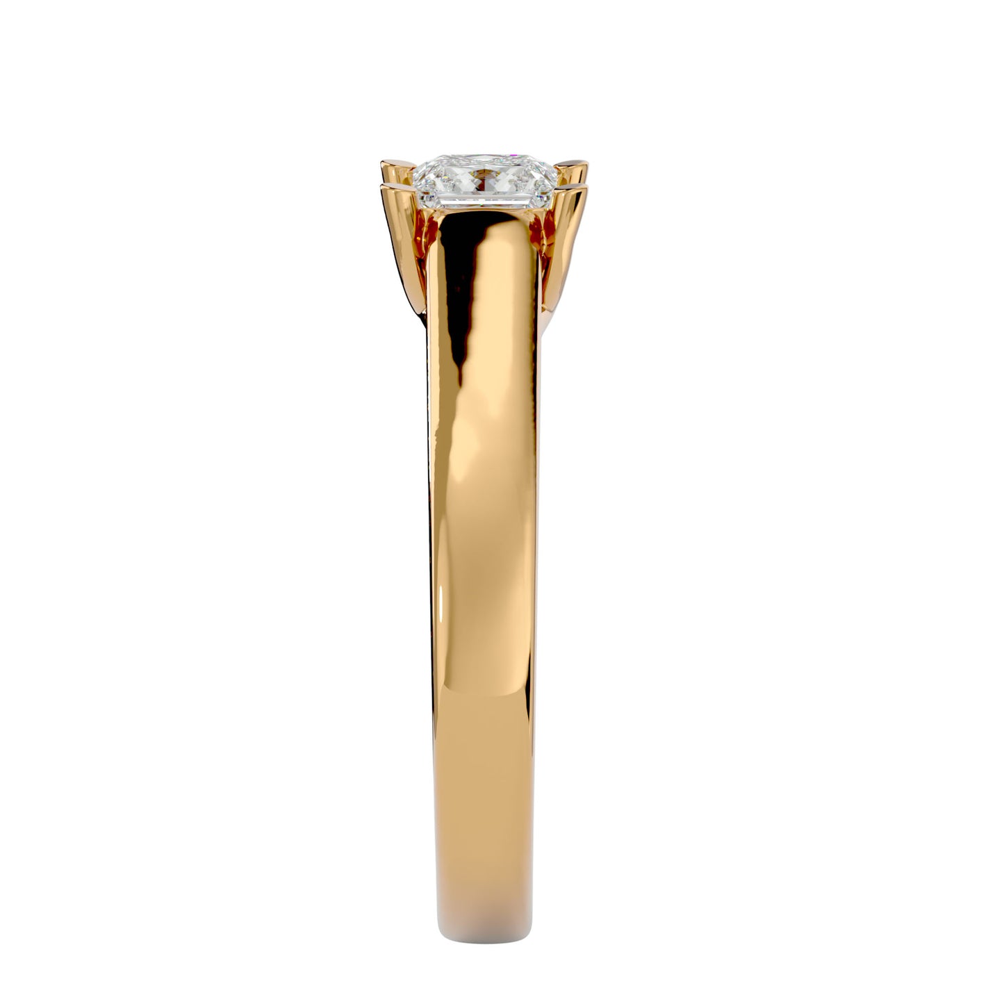 Daniel solitaire diamond engagement ring