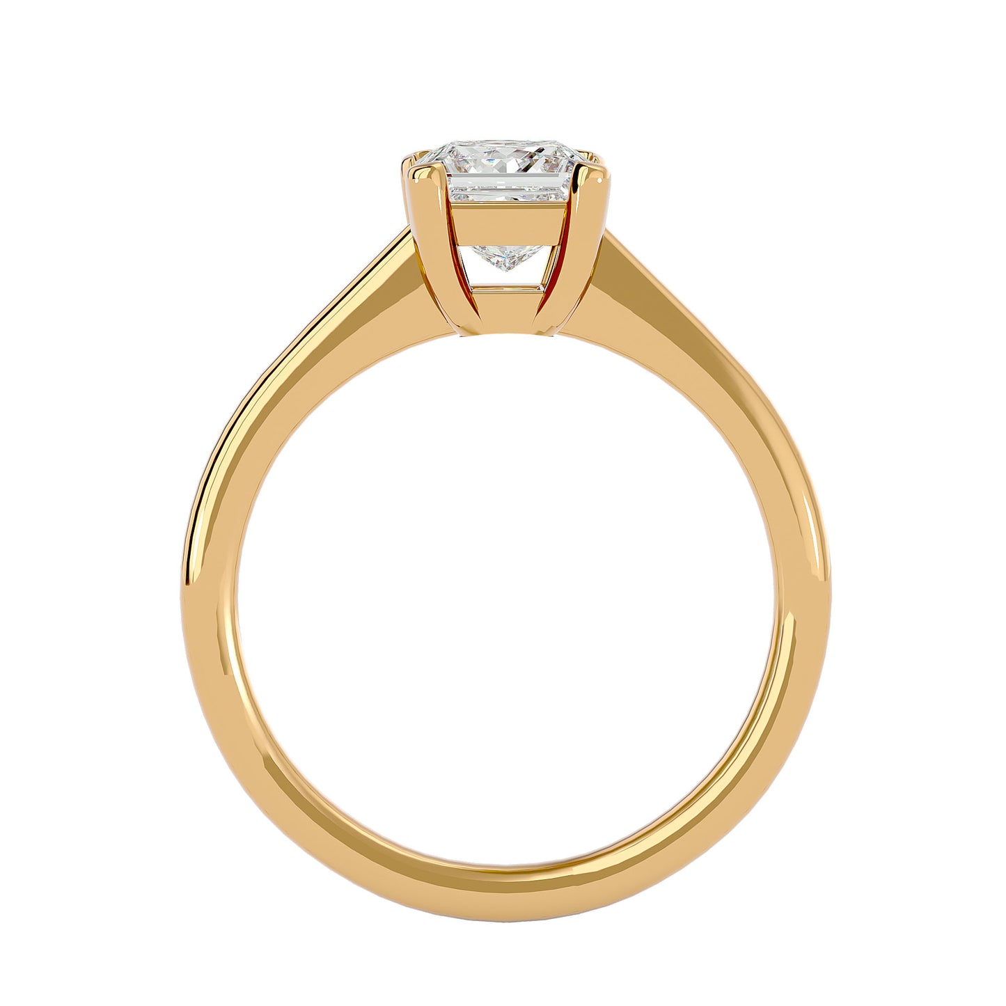 Ria princess diamond engagement ring