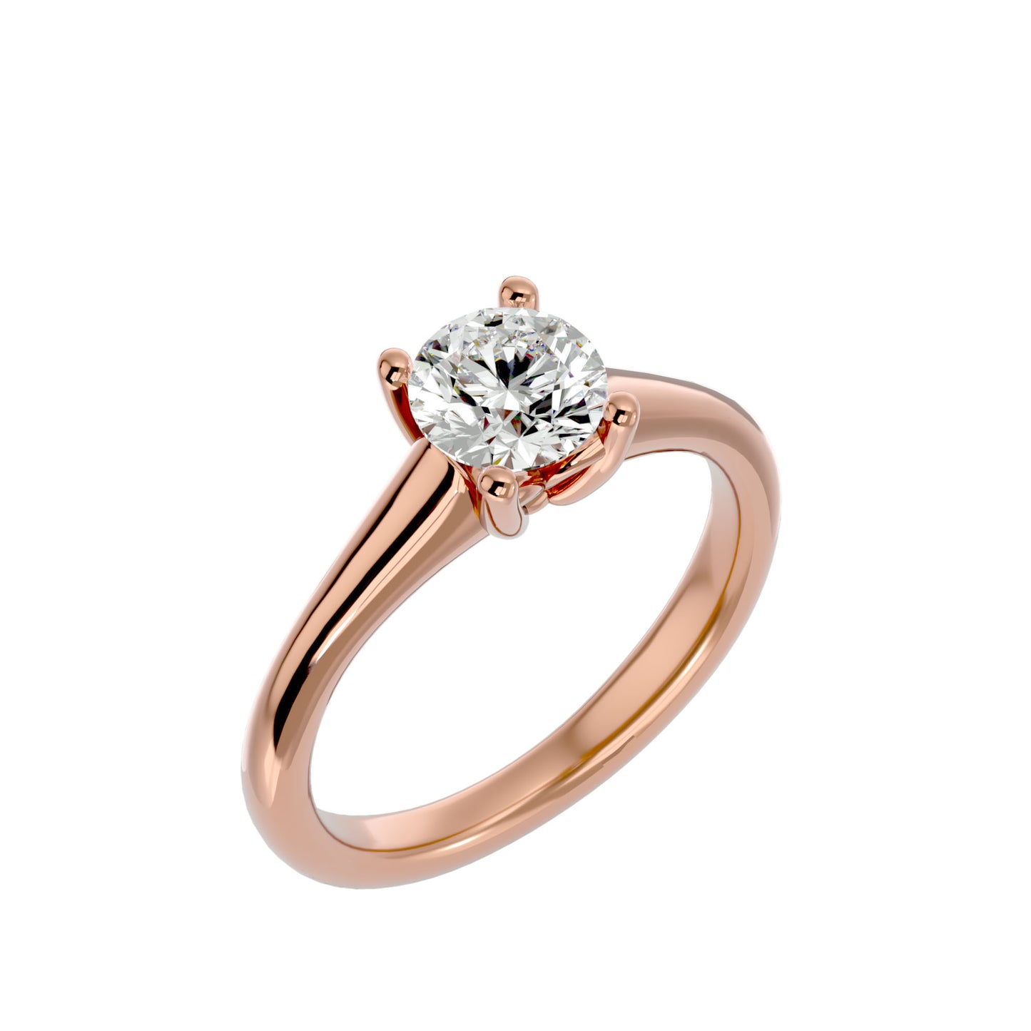 Voinaa micro prong diamond engagement ring