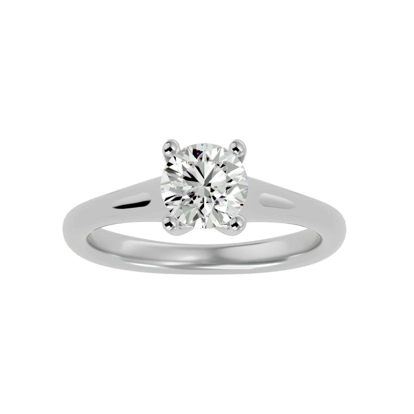 Voinaa micro prong diamond engagement ring