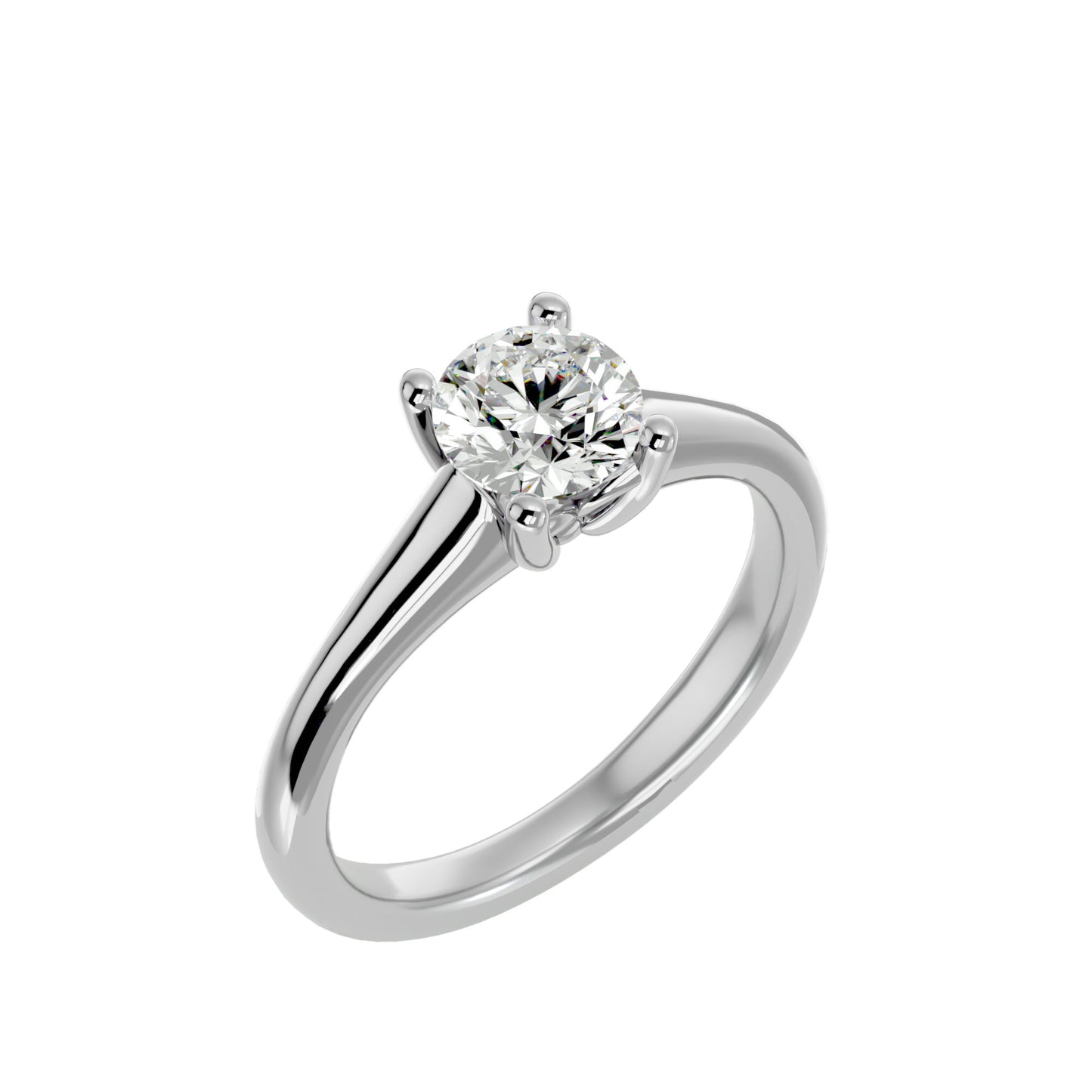 Voinaa micro prong diamond engagement ring