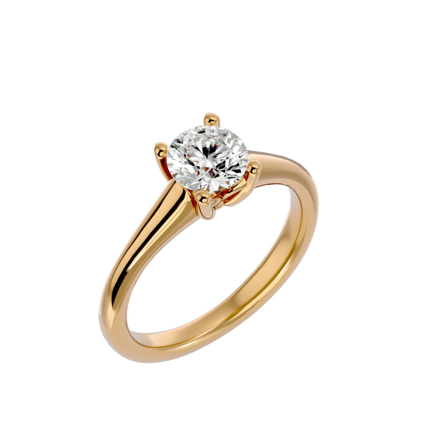 Voinaa micro prong diamond engagement ring
