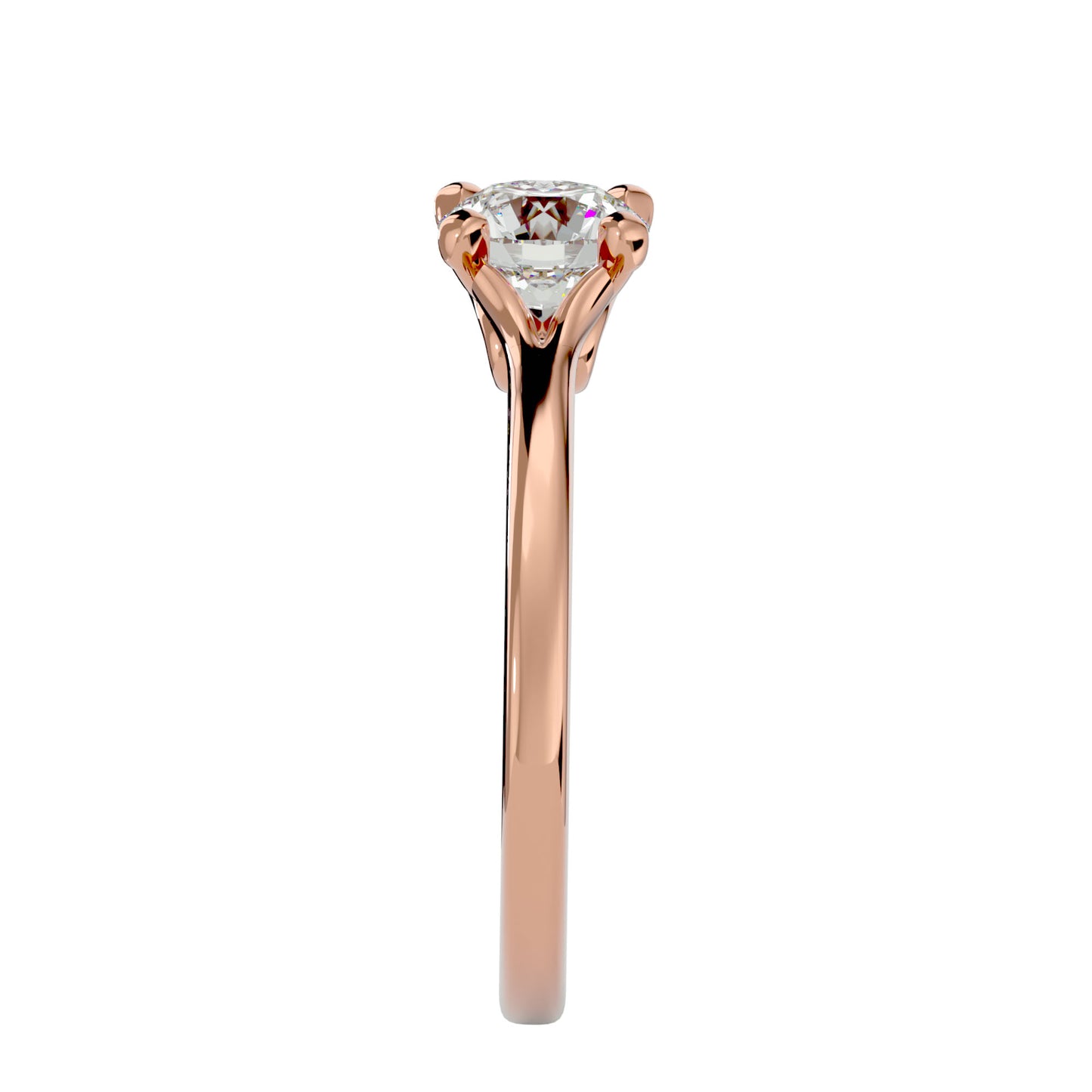 Whirlwind Bliss diamond engagement ring