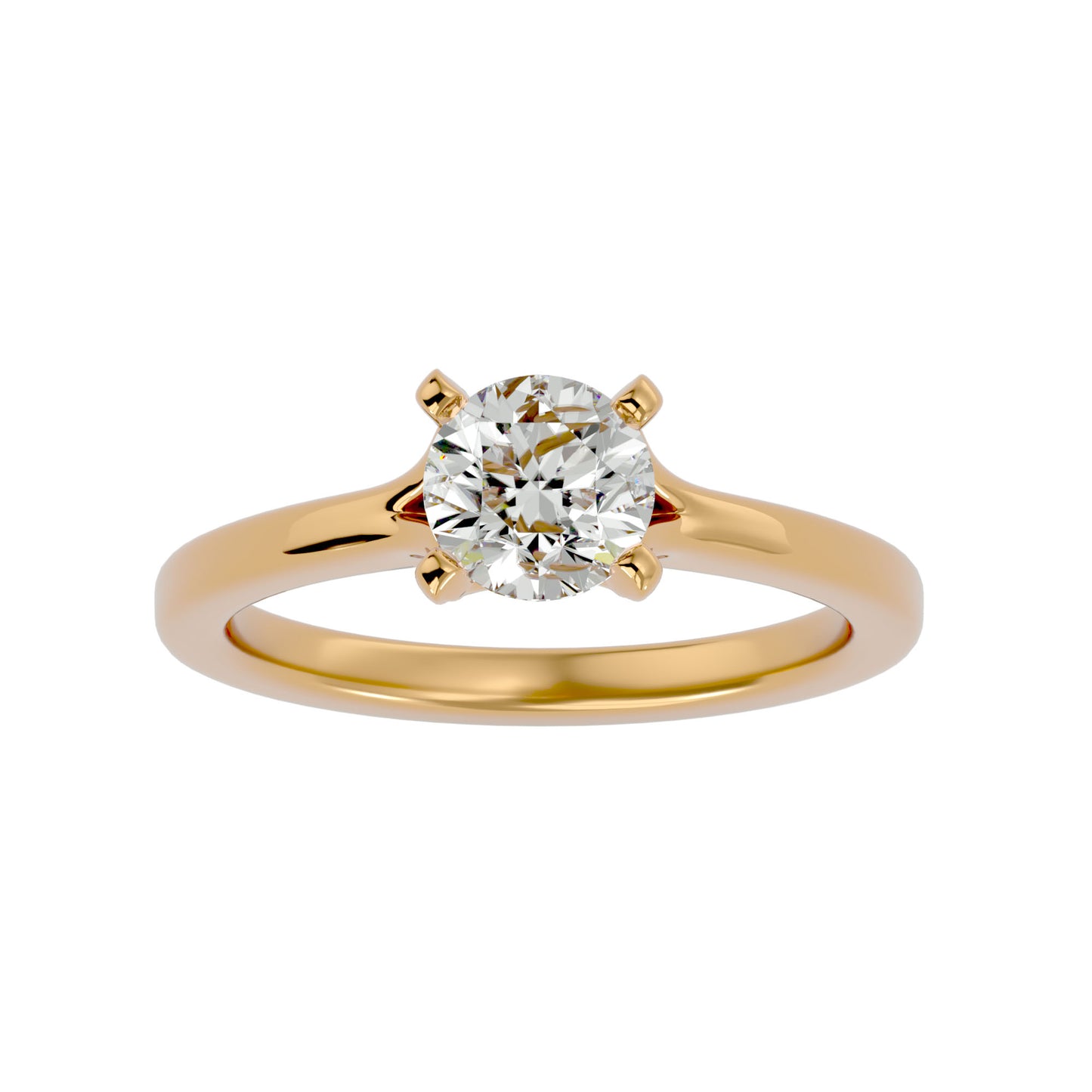 Whirlwind Bliss diamond engagement ring