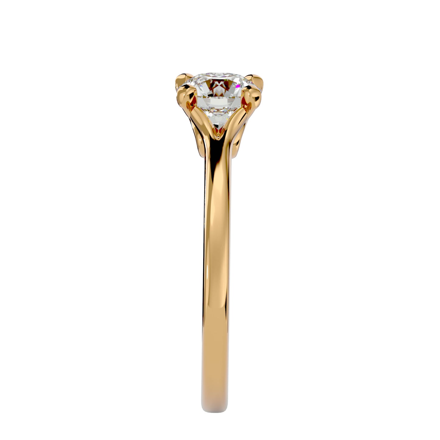 Whirlwind Bliss diamond engagement ring
