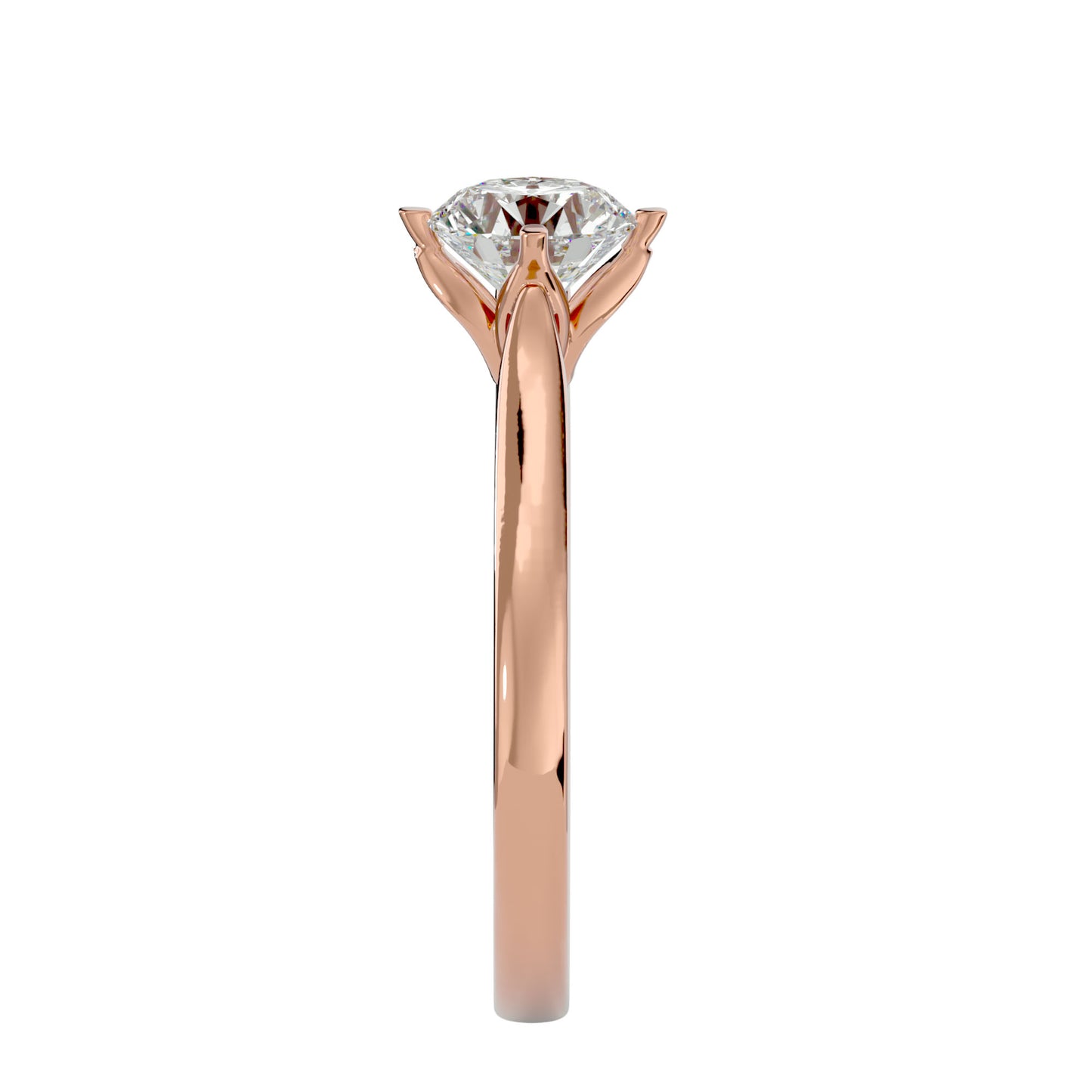 Dianna 3 row diamond engagement ring