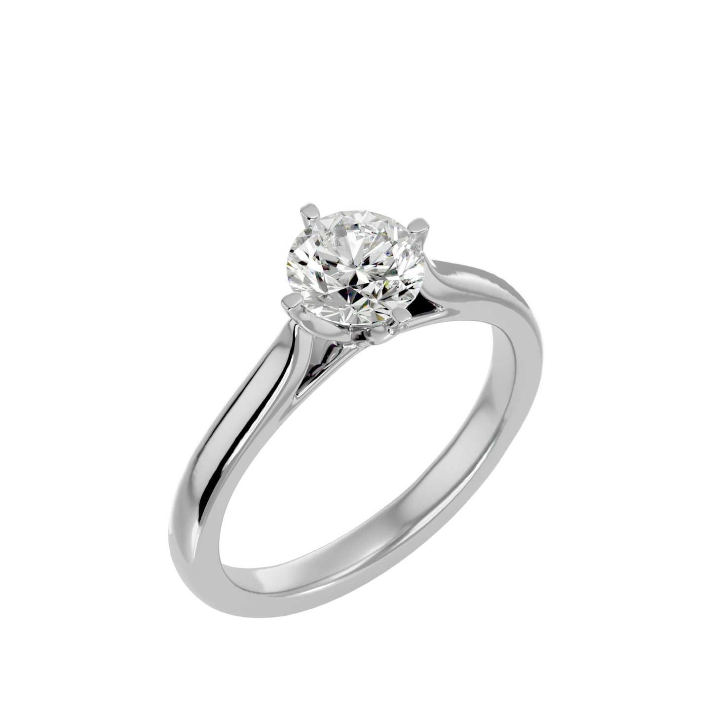 Dianna 3 row diamond engagement ring