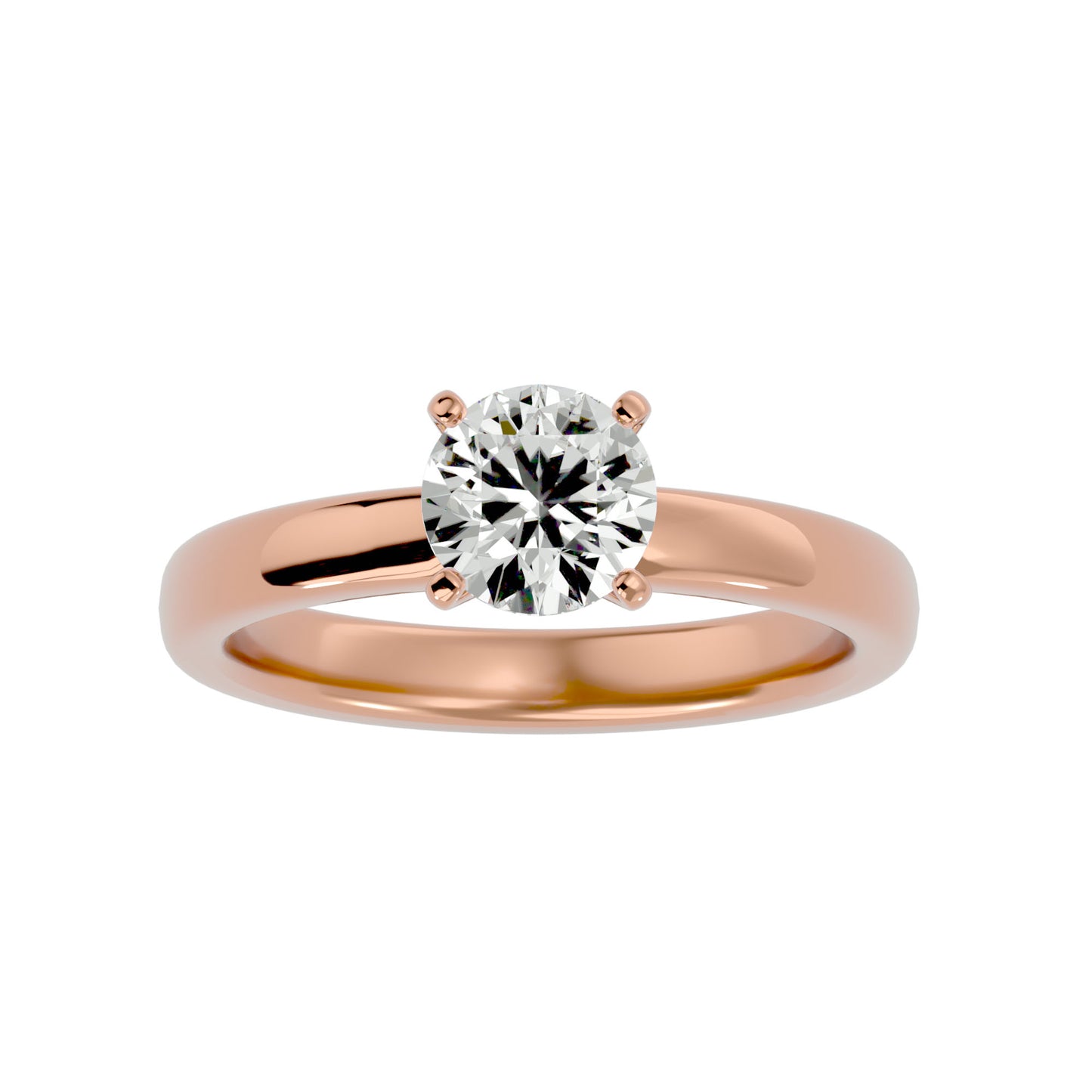 Tiara three stone engagement ring