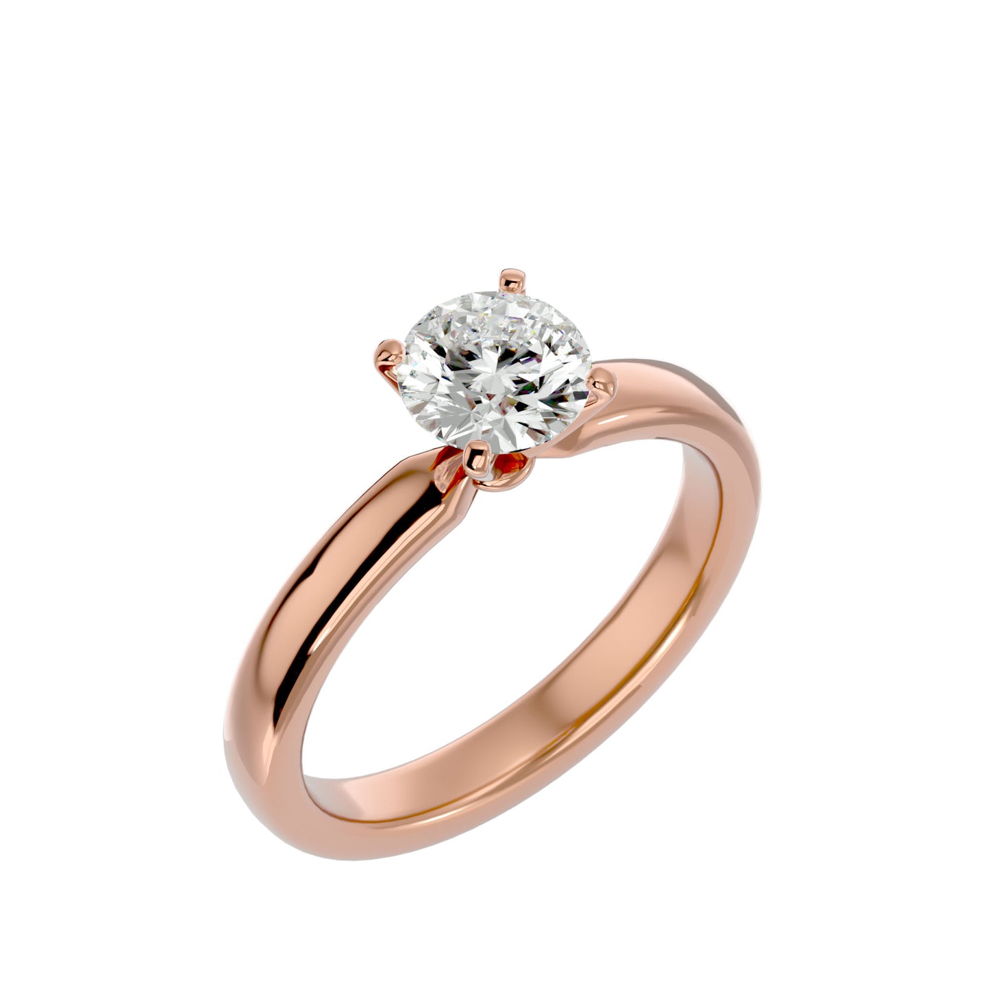 Tiara three stone engagement ring
