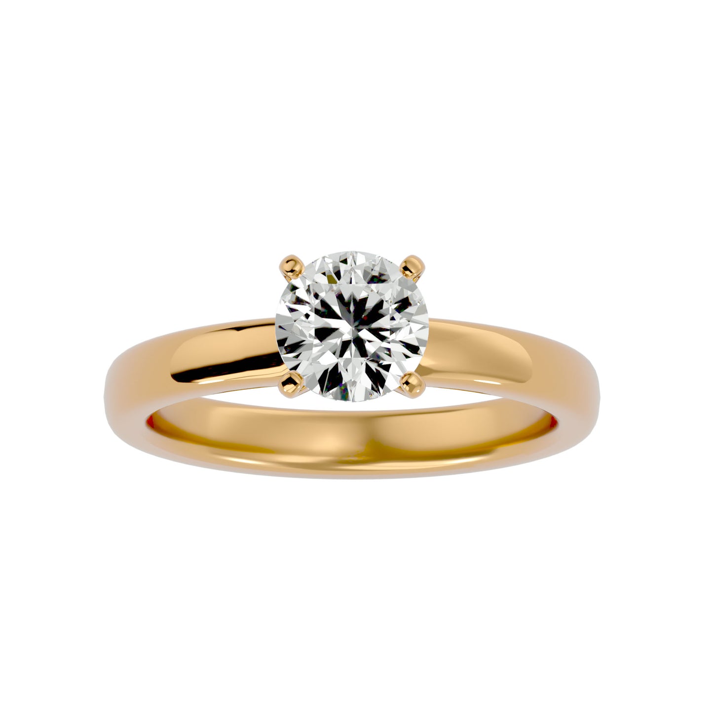 Tiara three stone engagement ring