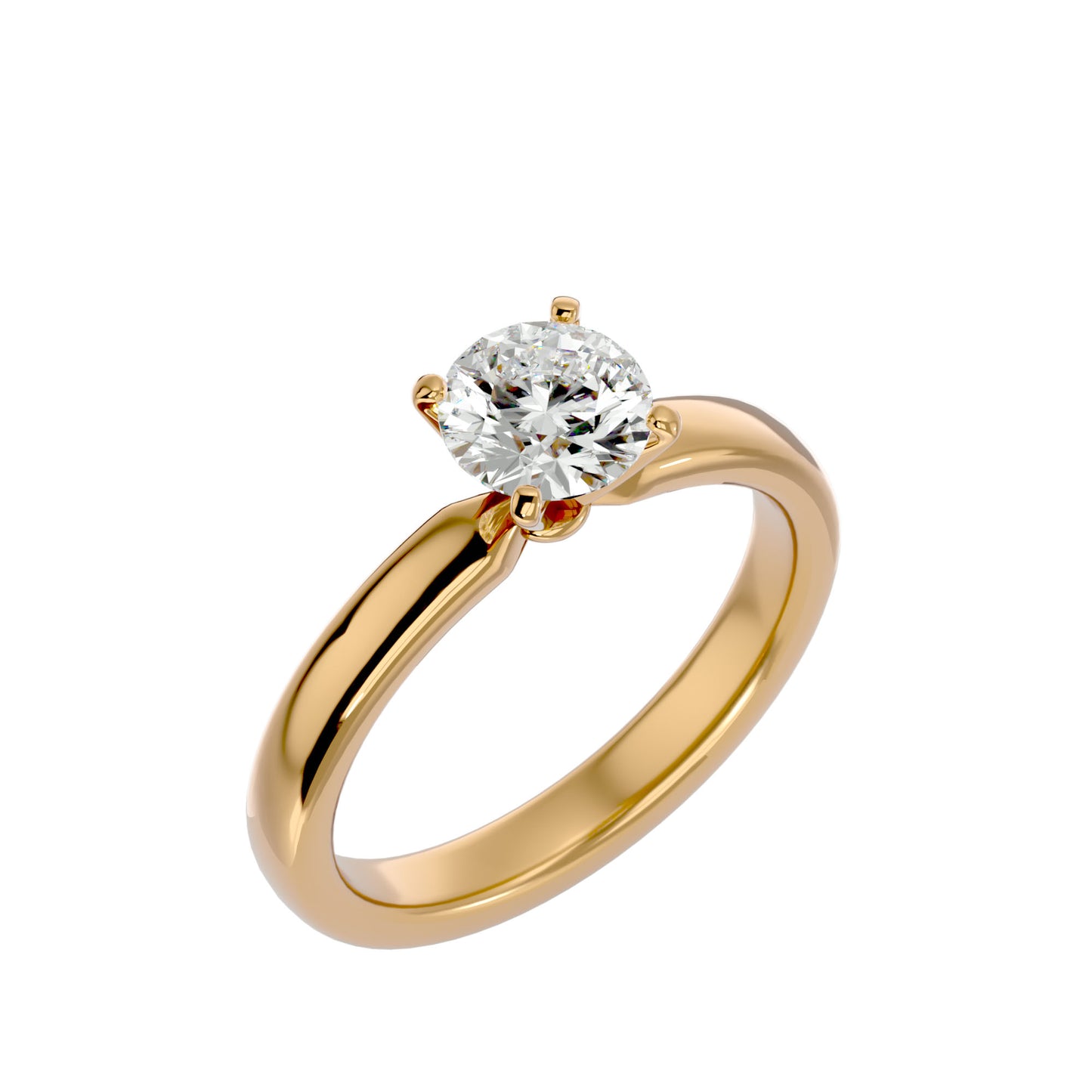 Tiara three stone engagement ring