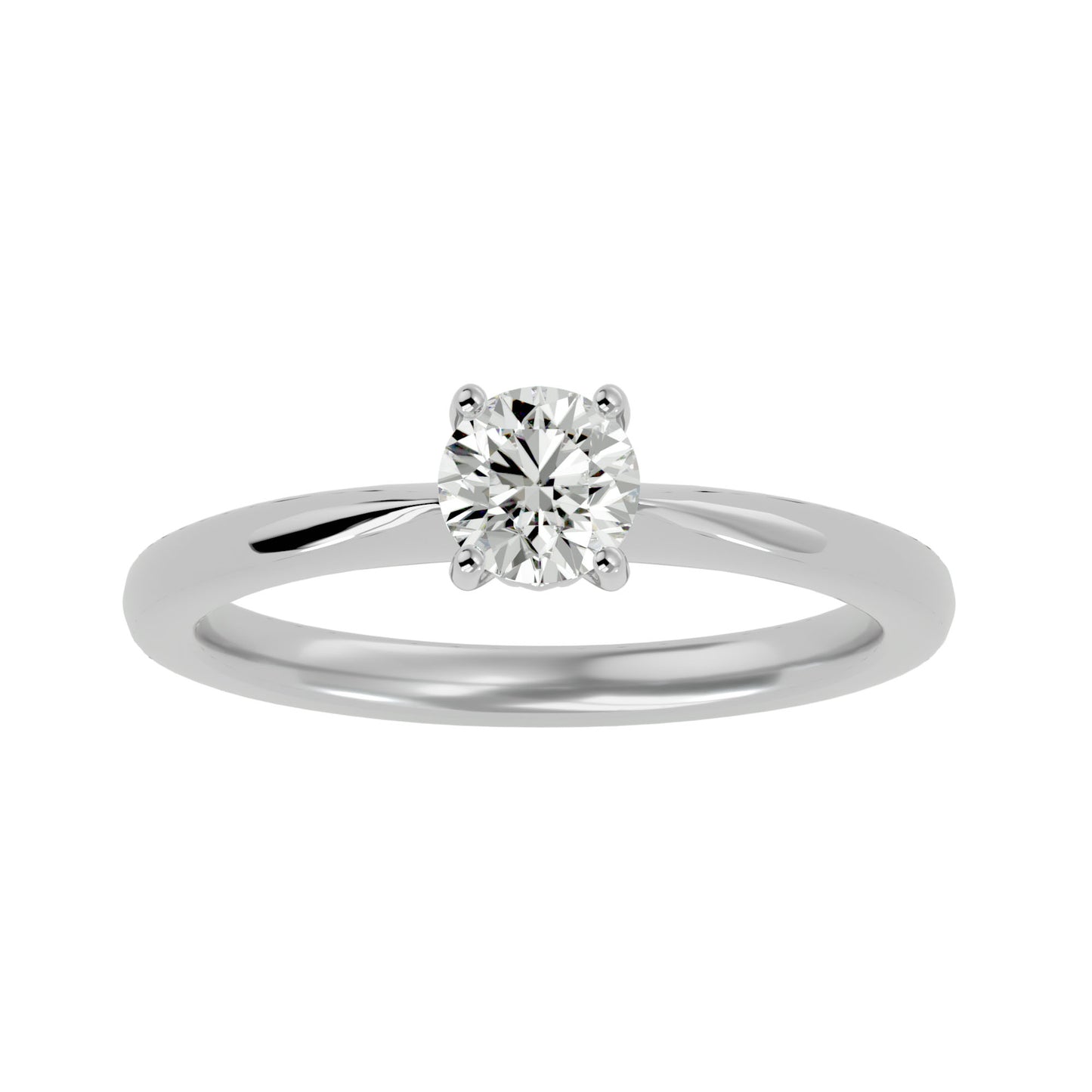 Mesh work diamond engagement ring