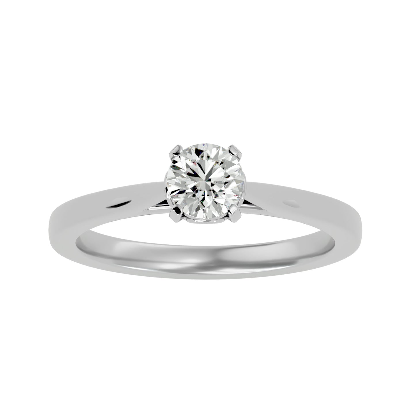 Rosil channel diamond engagement ring