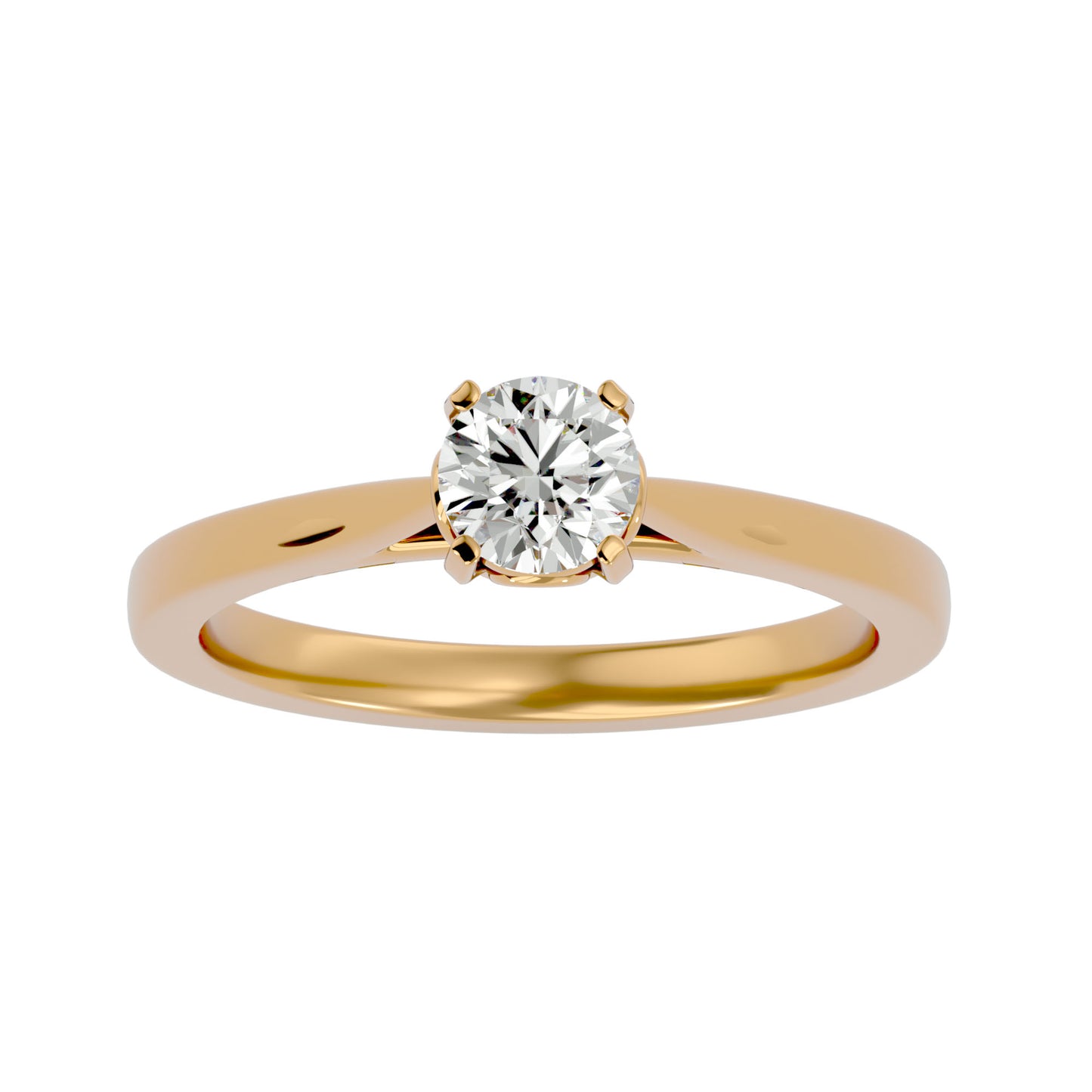 Rosil channel diamond engagement ring