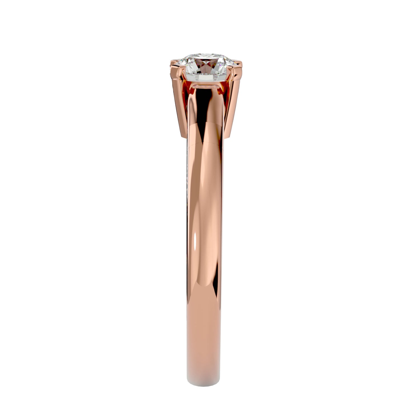 Serena halo diamond engagement ring