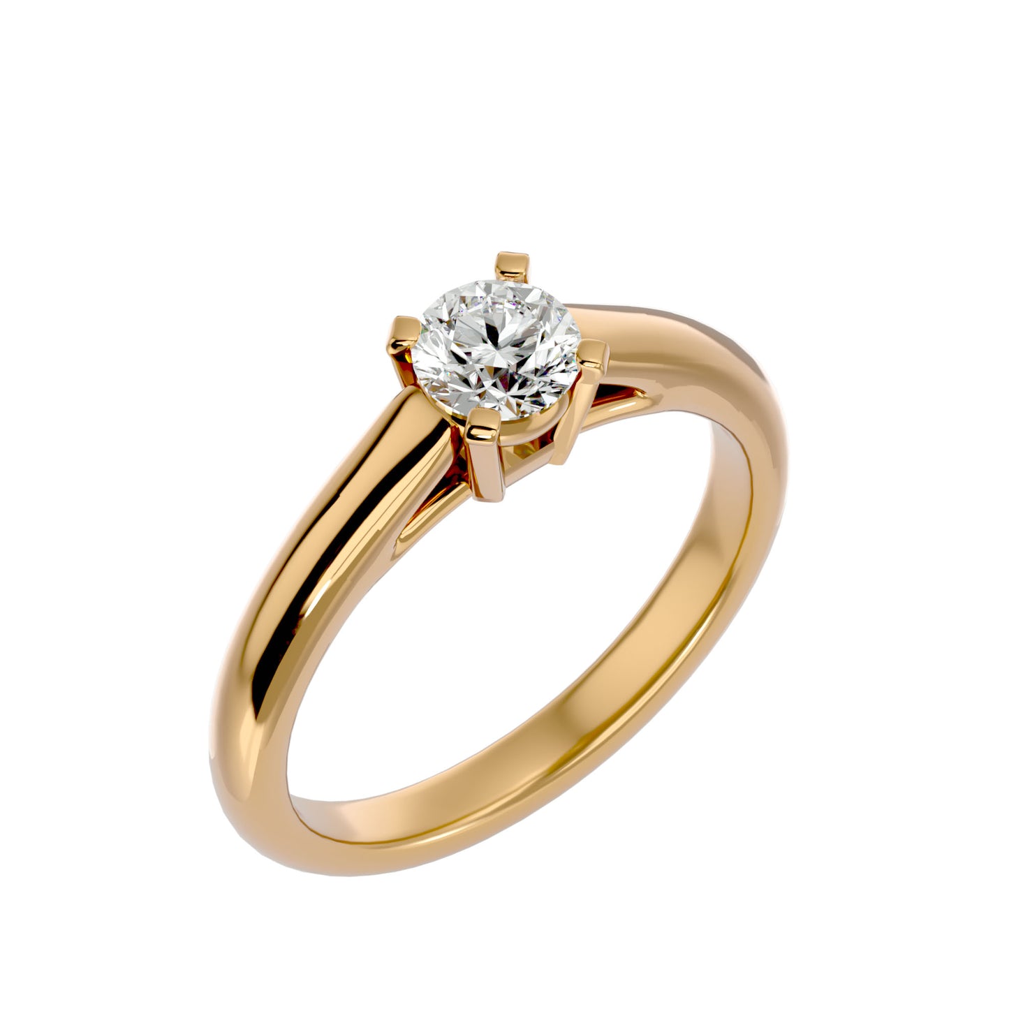 Serena halo diamond engagement ring