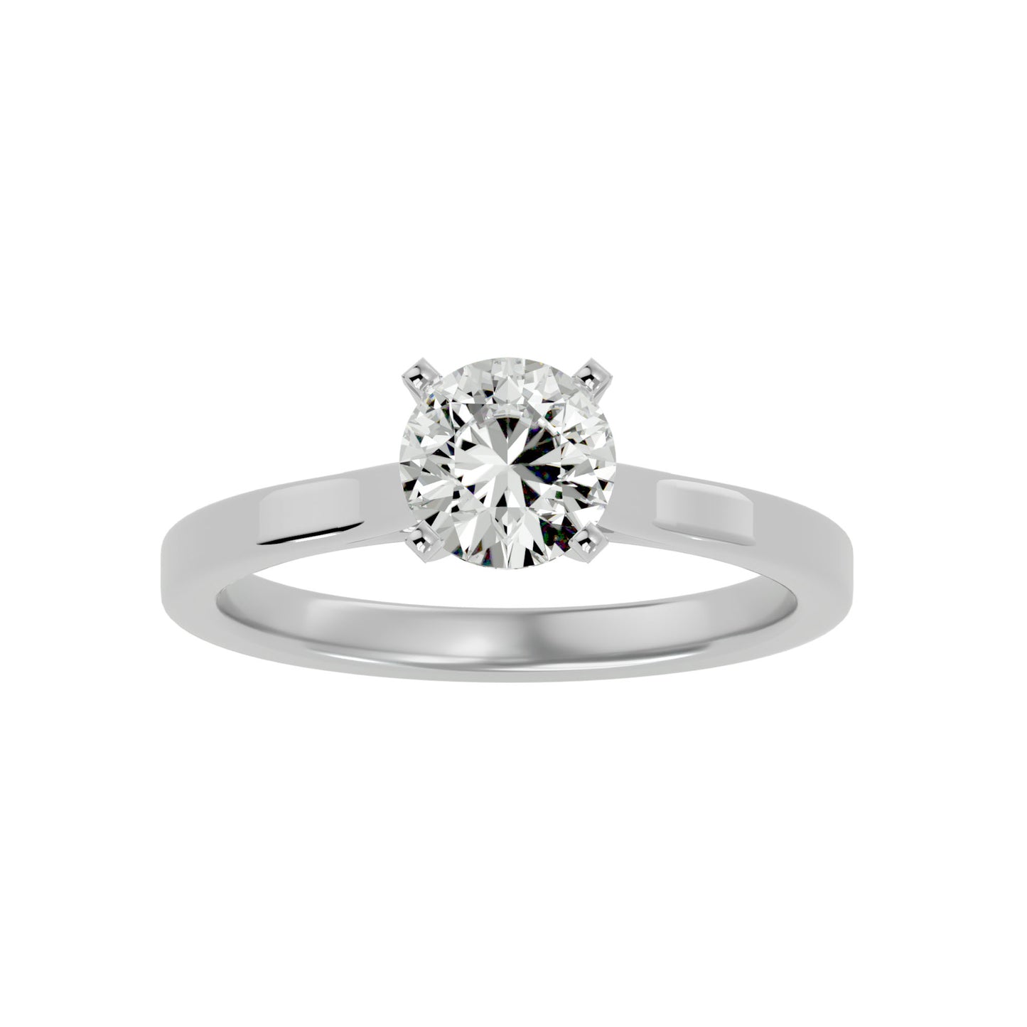 Tammy catheral round diamond engagement ring