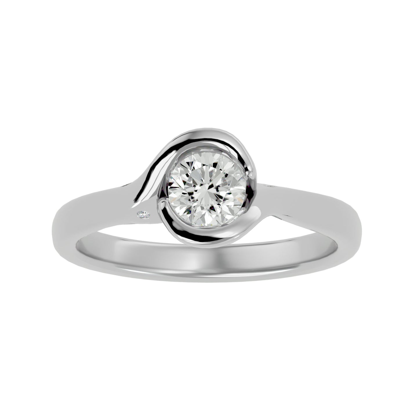 Royal Embrace diamond engagement ring