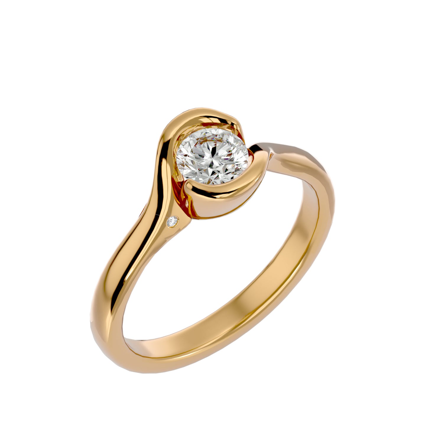 Royal Embrace diamond engagement ring