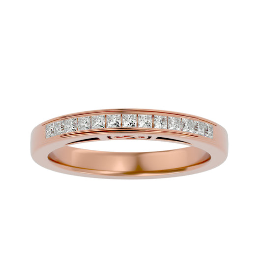 Riley princess diamond ring
