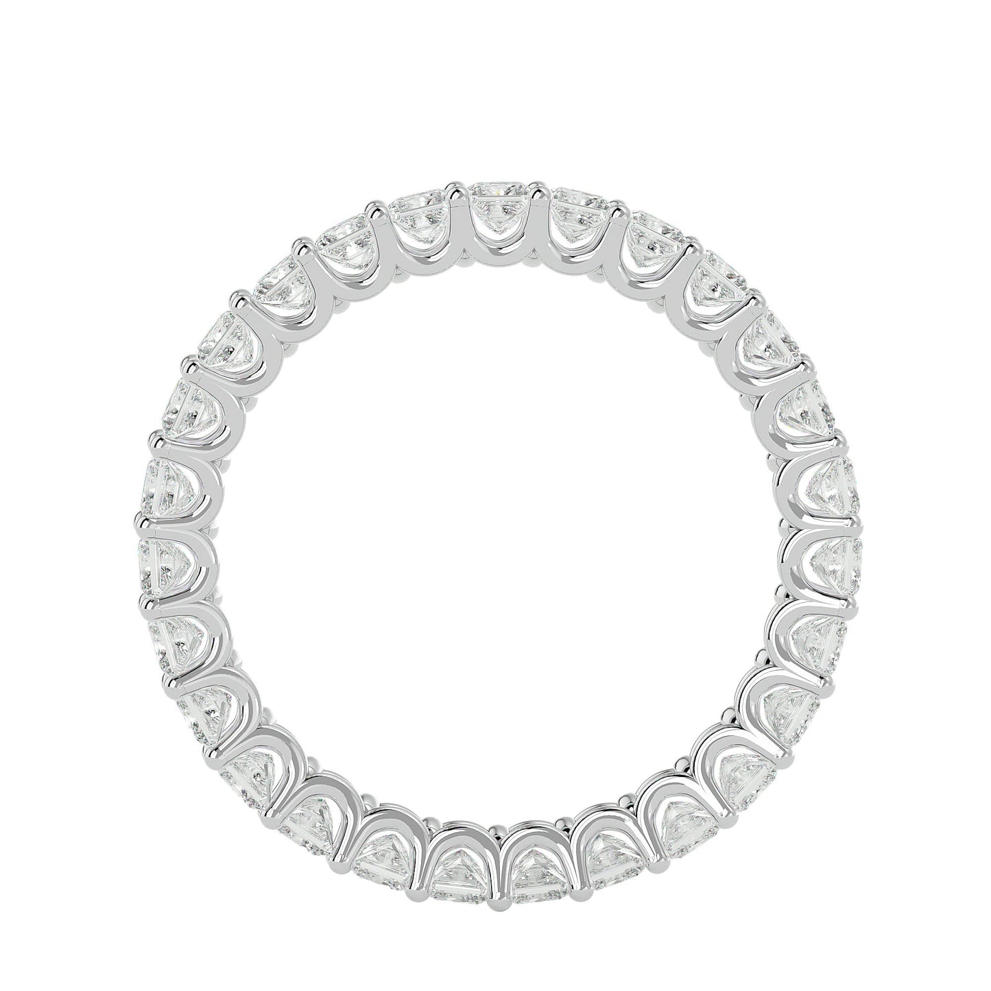 Celestial Princess diamond eternity ring