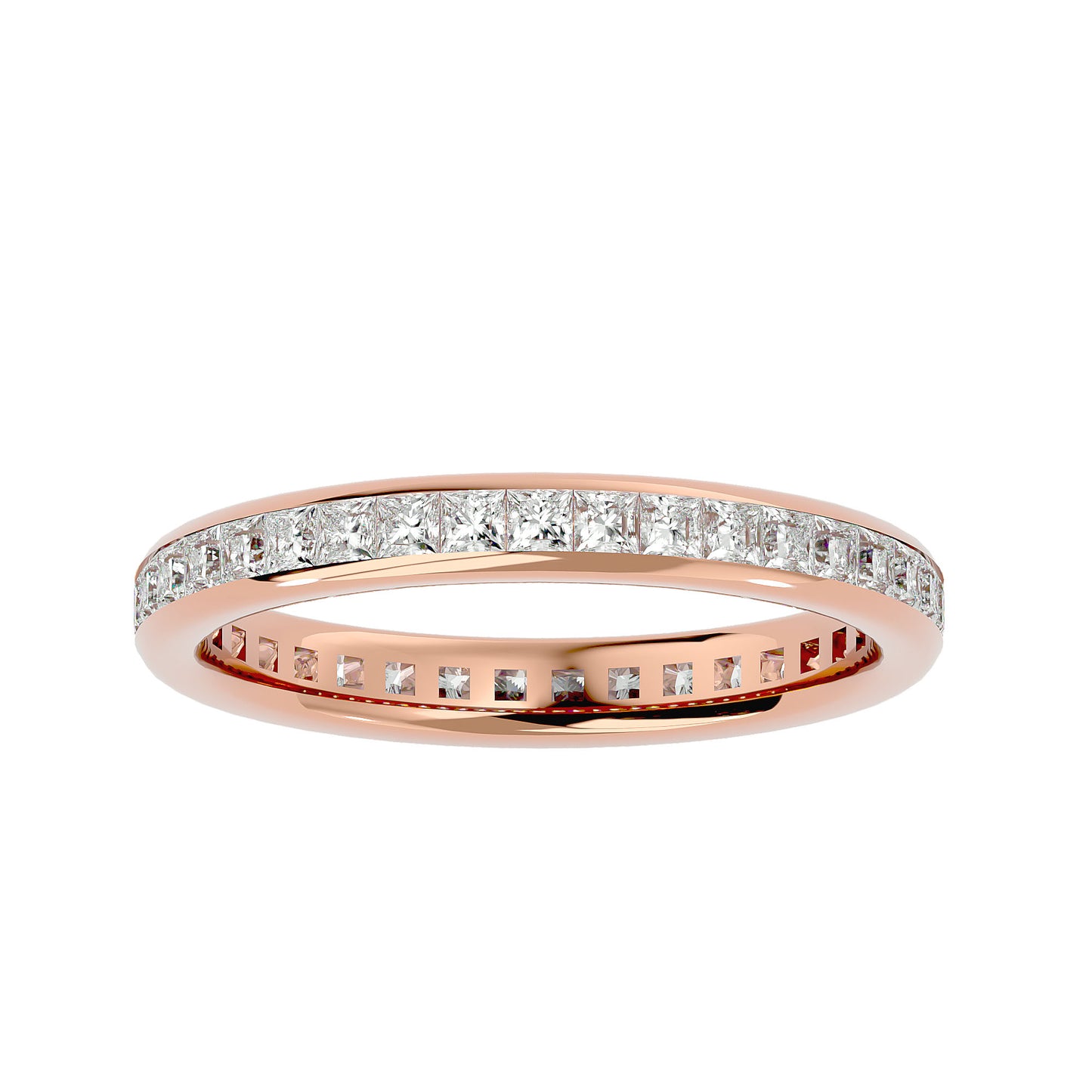 Patricia channel rincess Diamond Eternity Band
