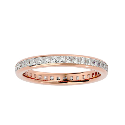 Patricia channel rincess Diamond Eternity Band