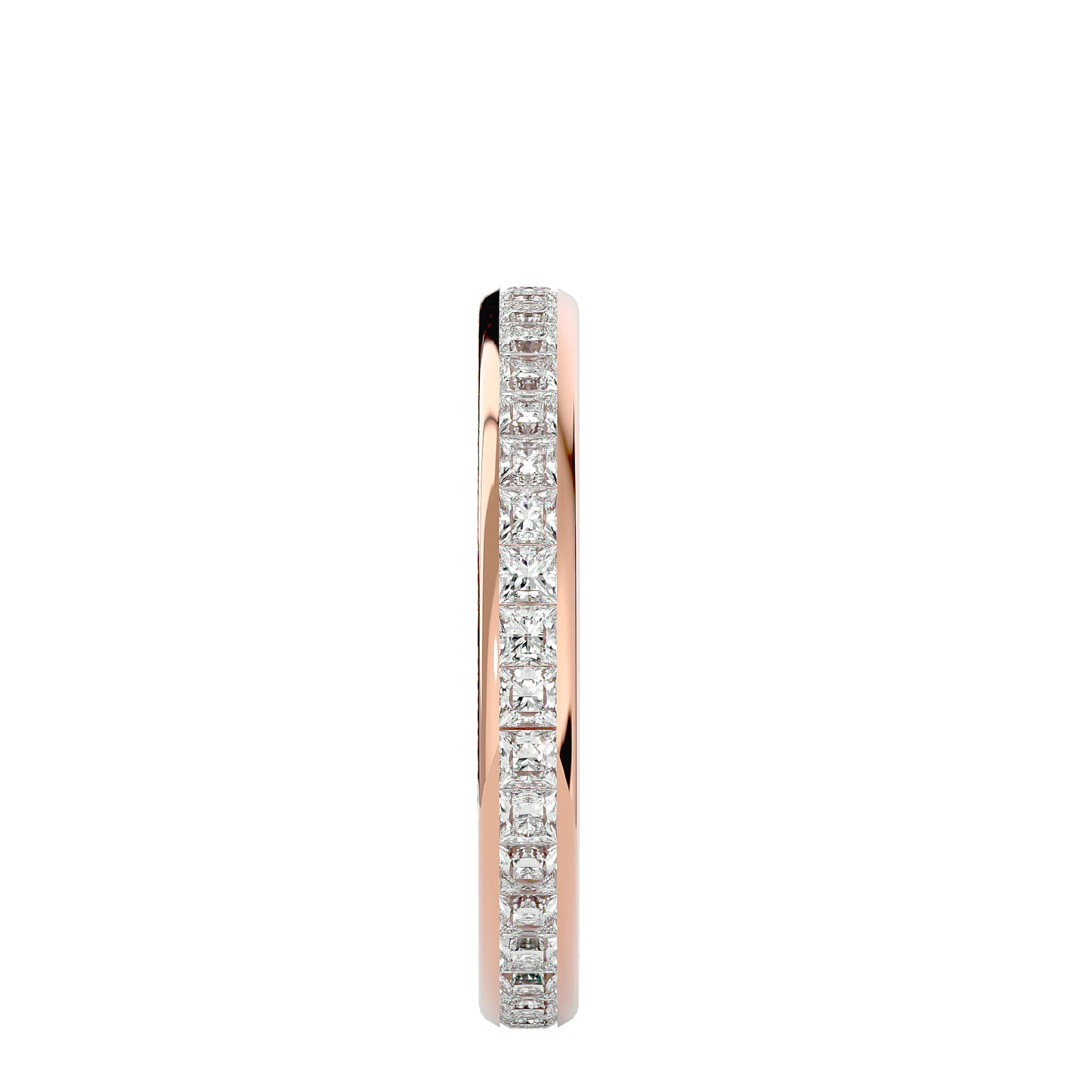 Patricia channel rincess Diamond Eternity Band