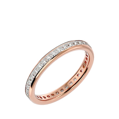 Patricia channel rincess Diamond Eternity Band