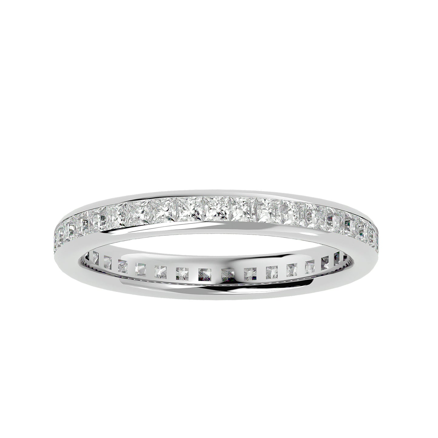 Patricia channel rincess Diamond Eternity Band
