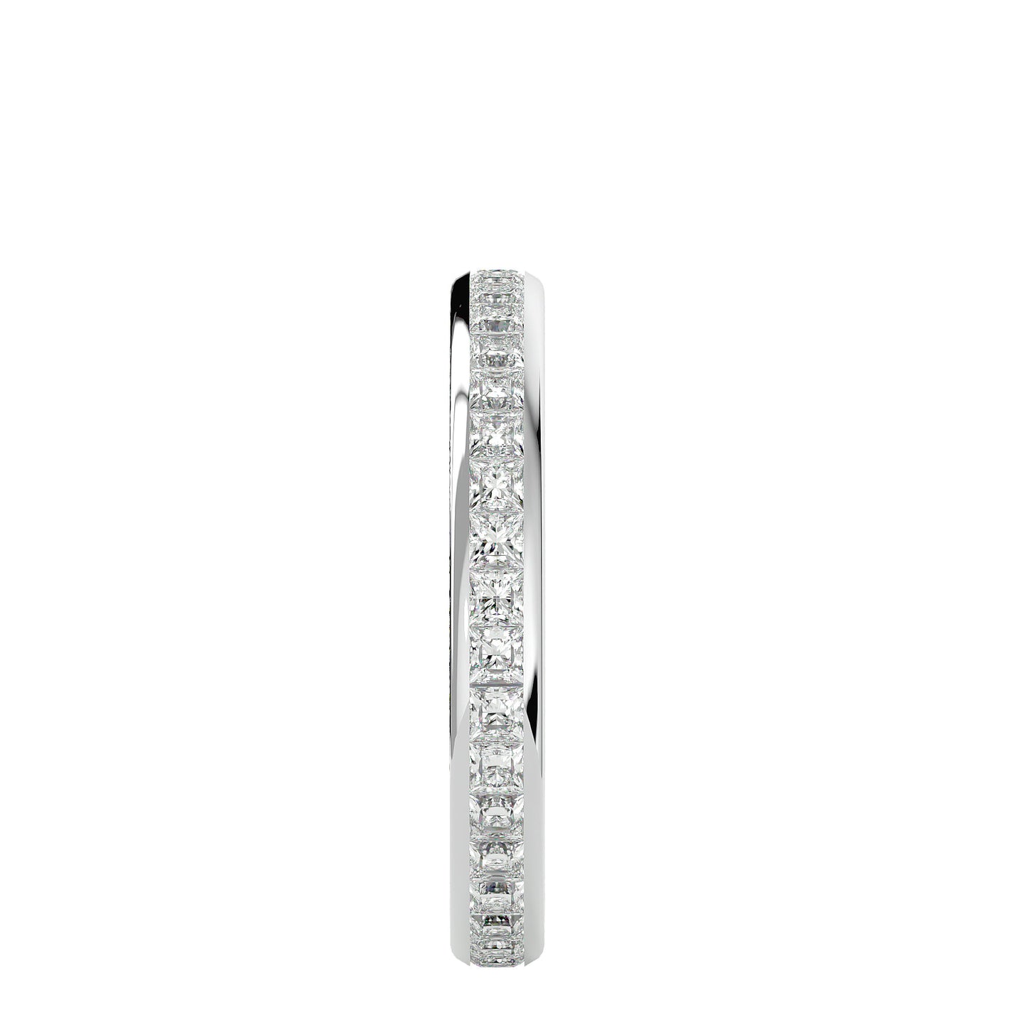 Patricia channel rincess Diamond Eternity Band