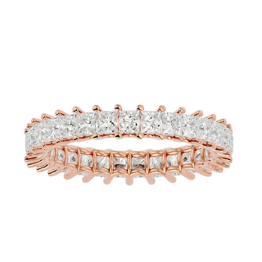 Princess diamond eternity ring