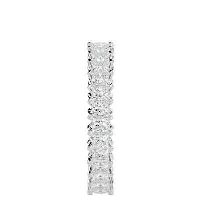 Princess diamond eternity ring
