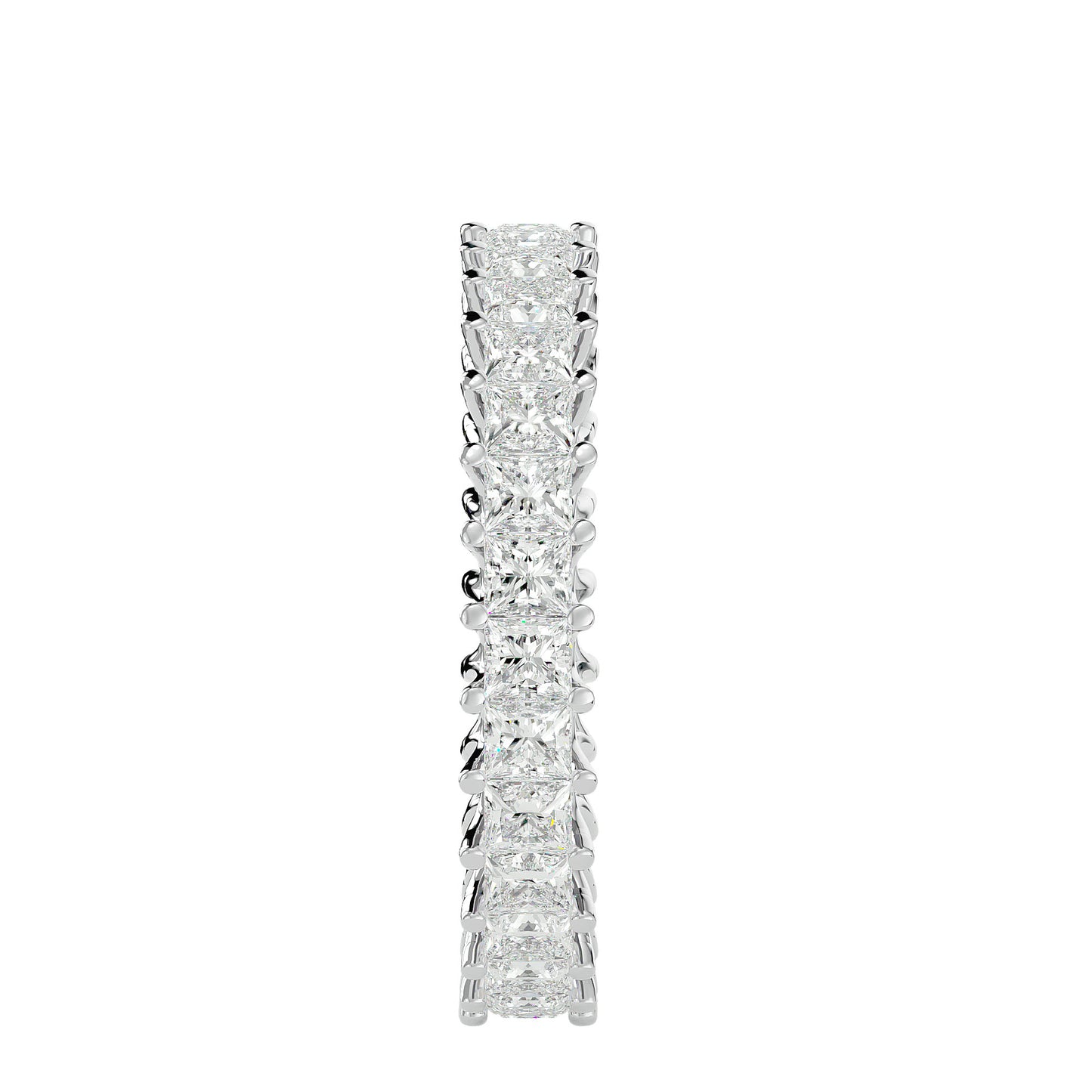 Princess diamond eternity ring