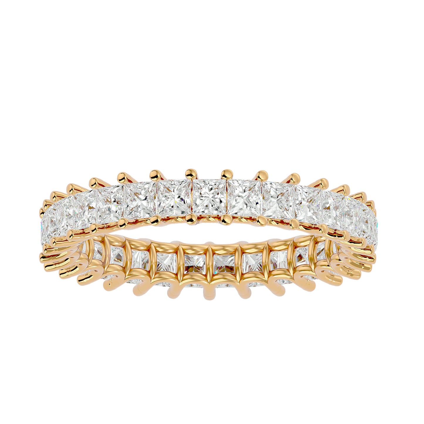 Princess diamond eternity ring