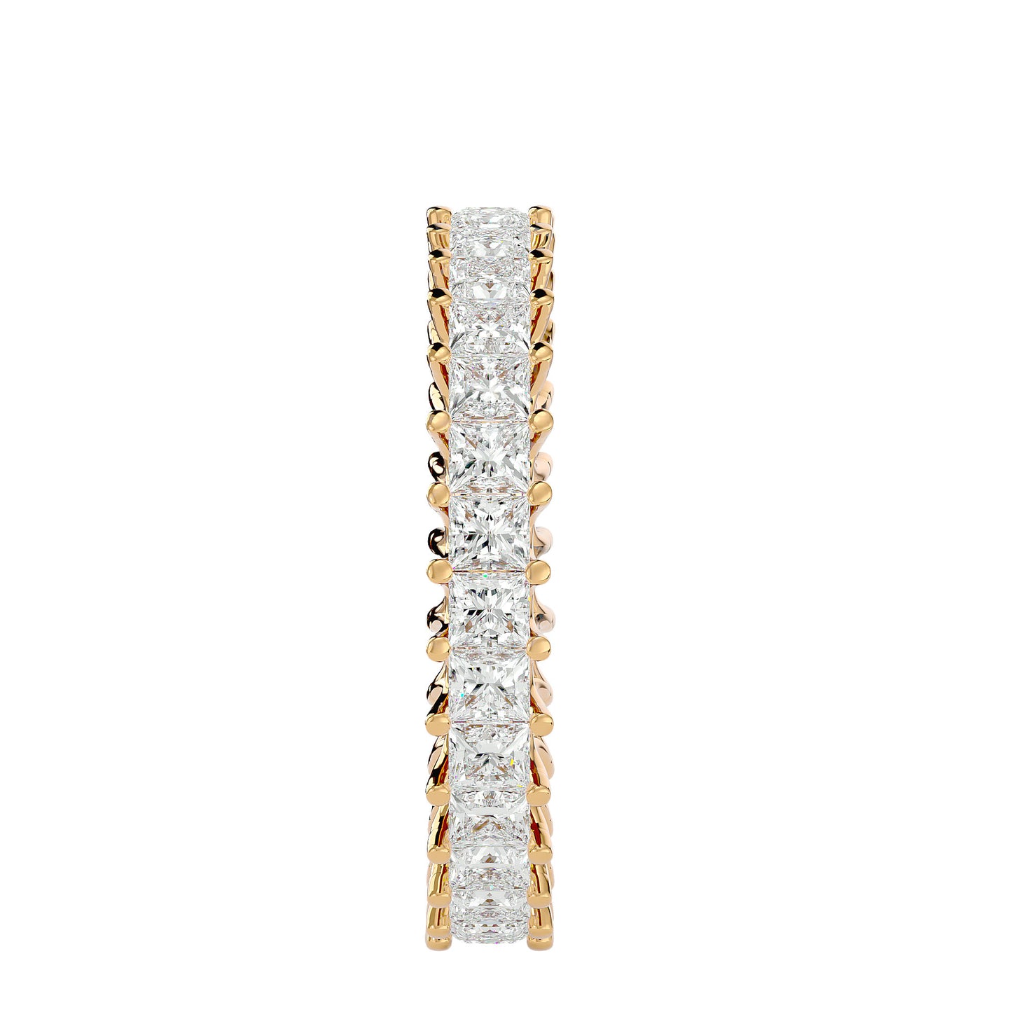 Princess diamond eternity ring